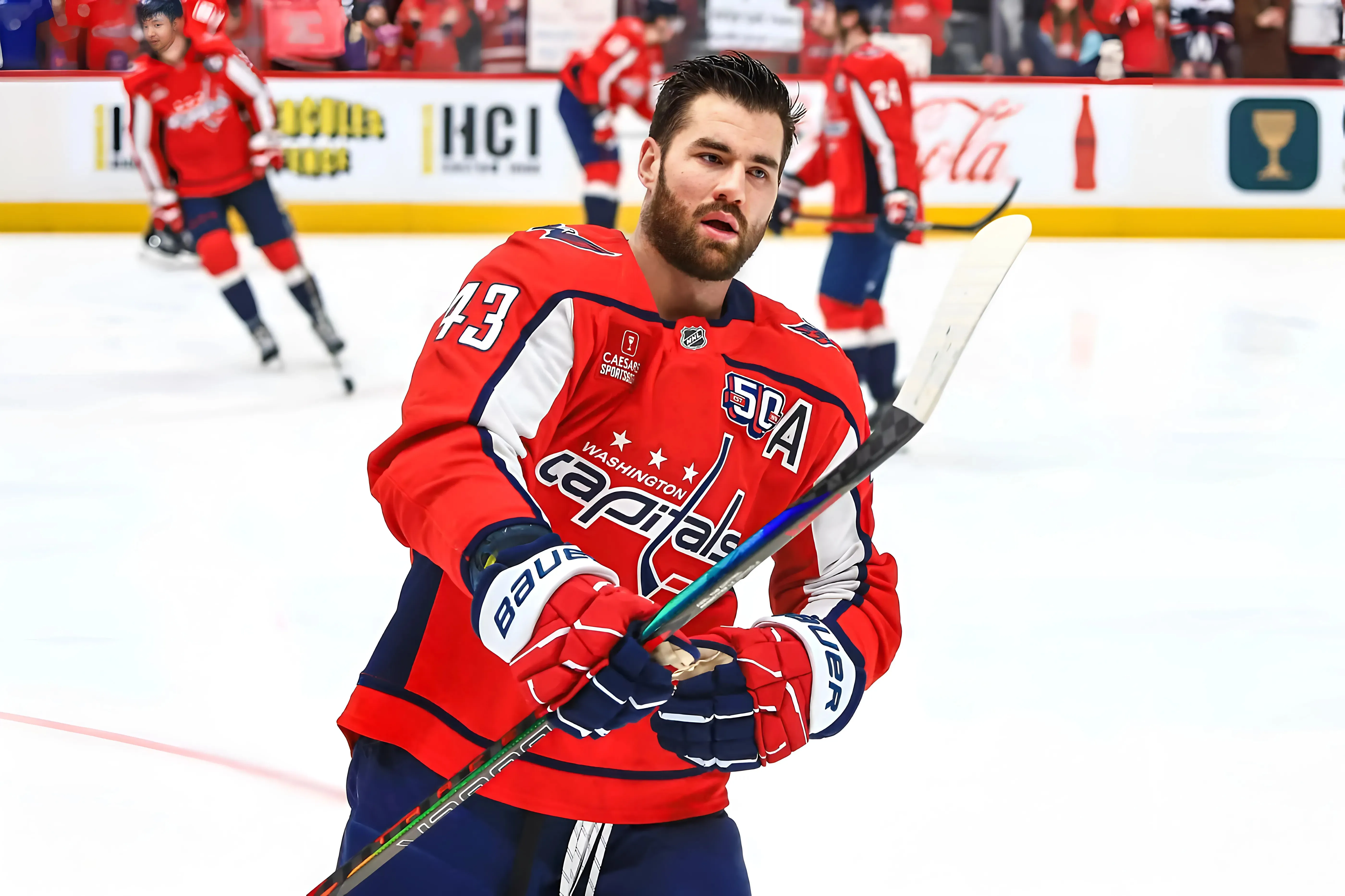 Tom Wilson leaves Capitals win over Penguins with injury after being cross-checked in ribs by Ryan Graves trucc