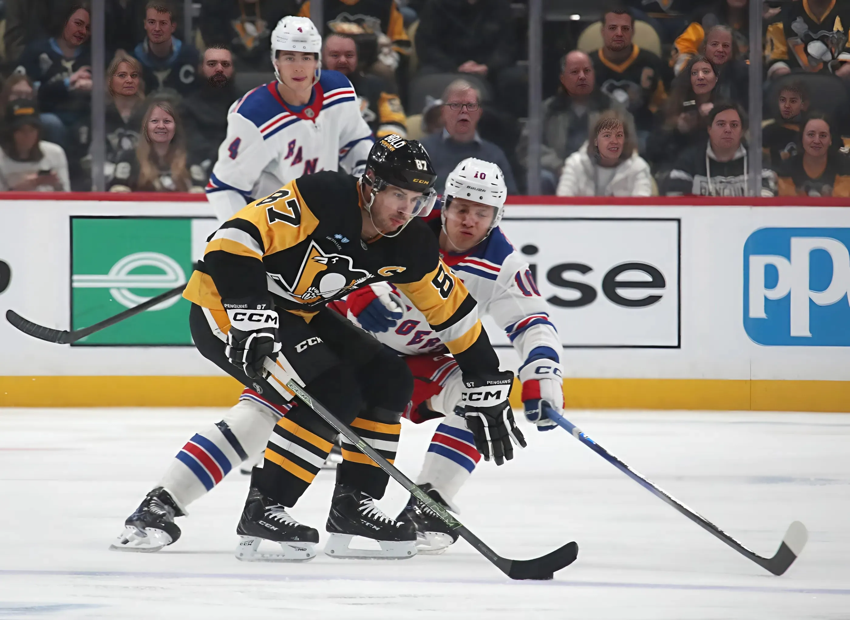 Penguins Fight Hard, Fall Short Against Rangers