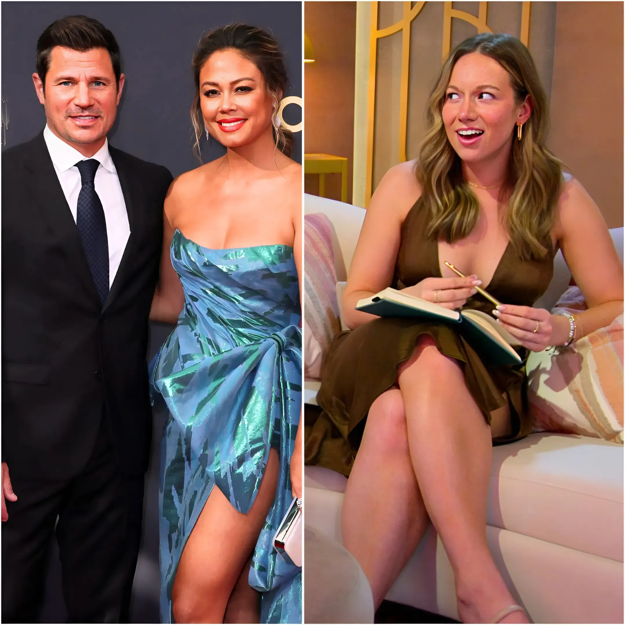 Love Is Blind’s Nick and Vanessa Lachey Address Dave Questioning Lauren’s Pre-Show Hookup