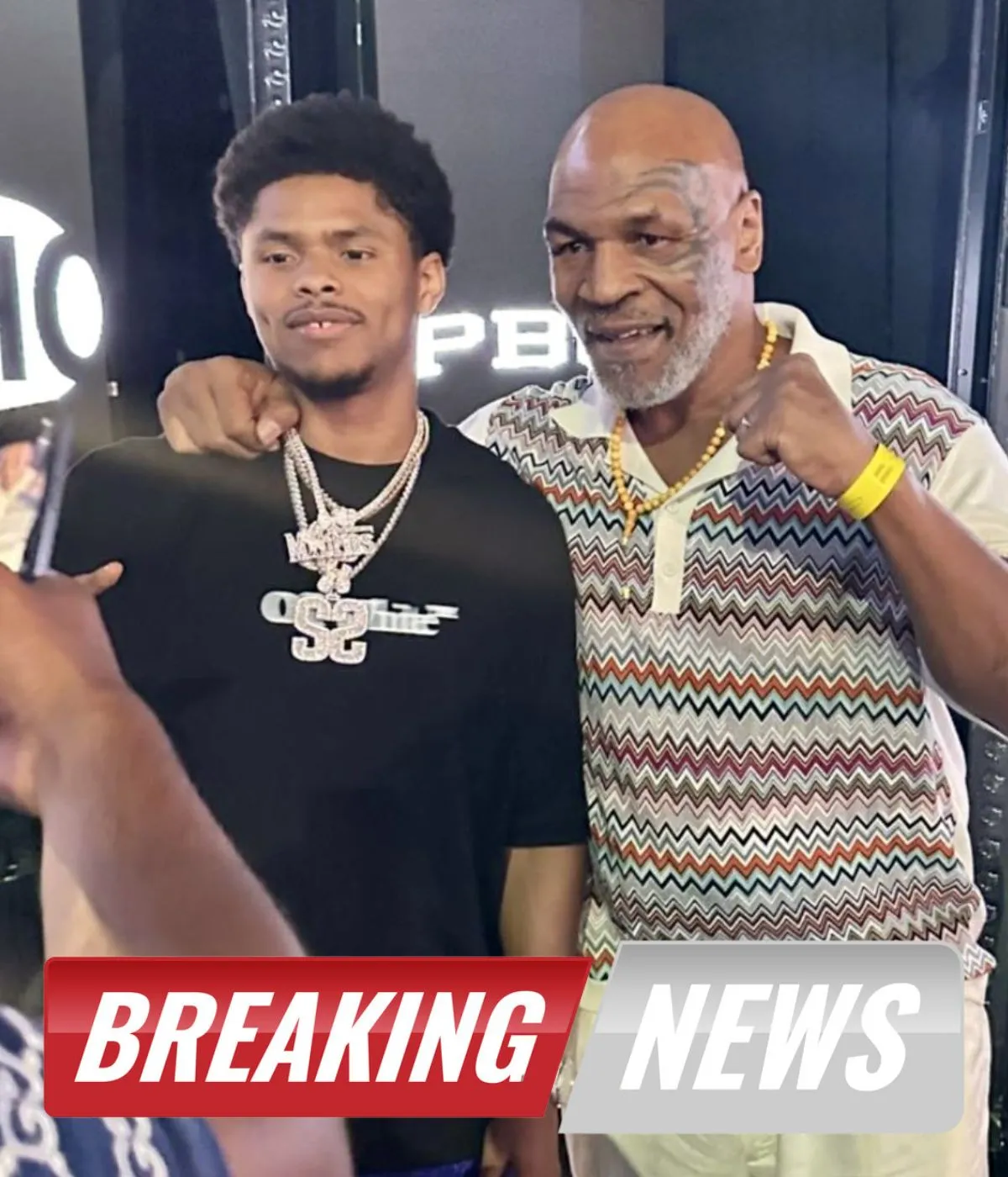 Shakur Stevenson could get in trouble with Mike Tyson. Find out the delicate situation