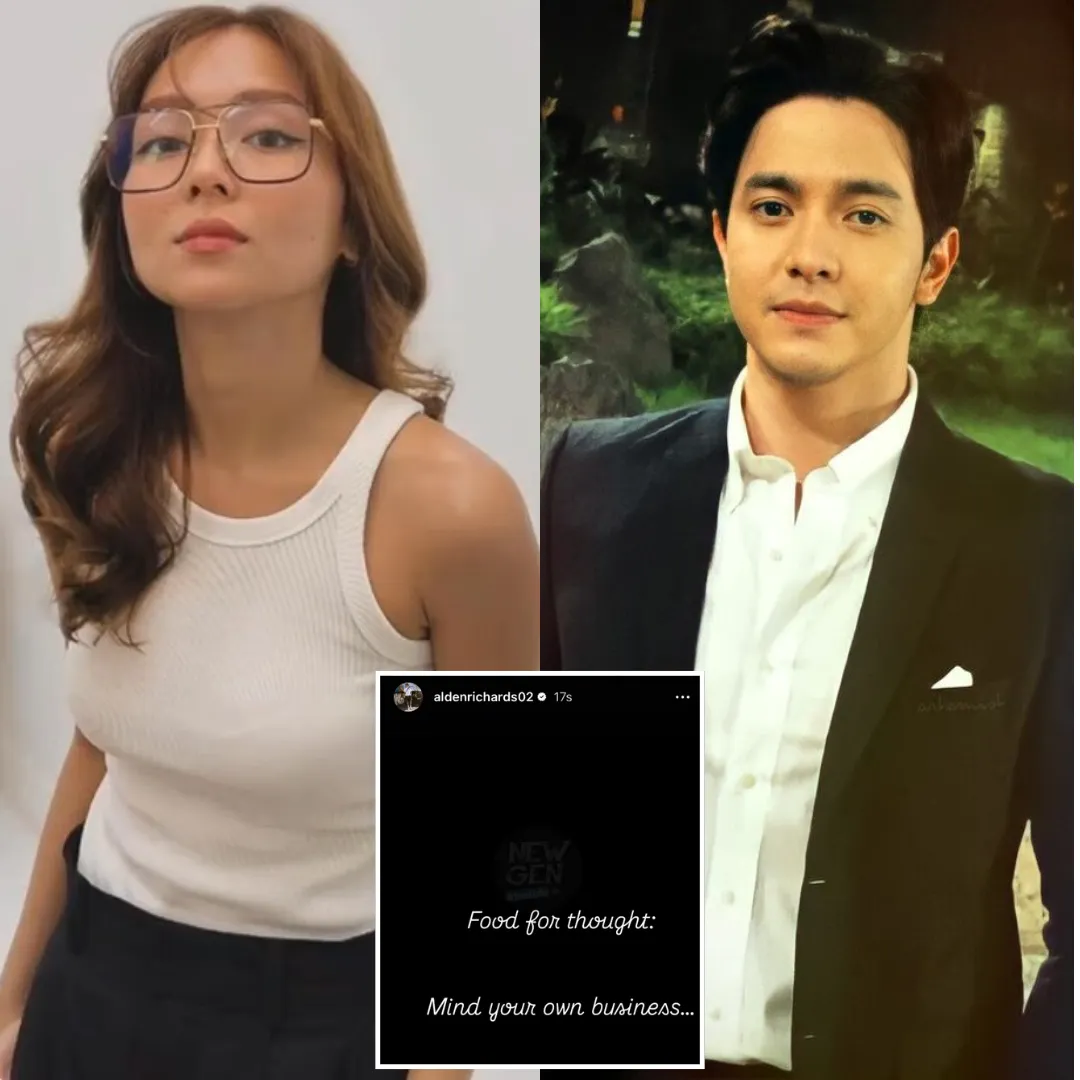 Alden Richards SPEAKS AND POSTS TO DEFEND Kathryn - There is a strong reason behind this