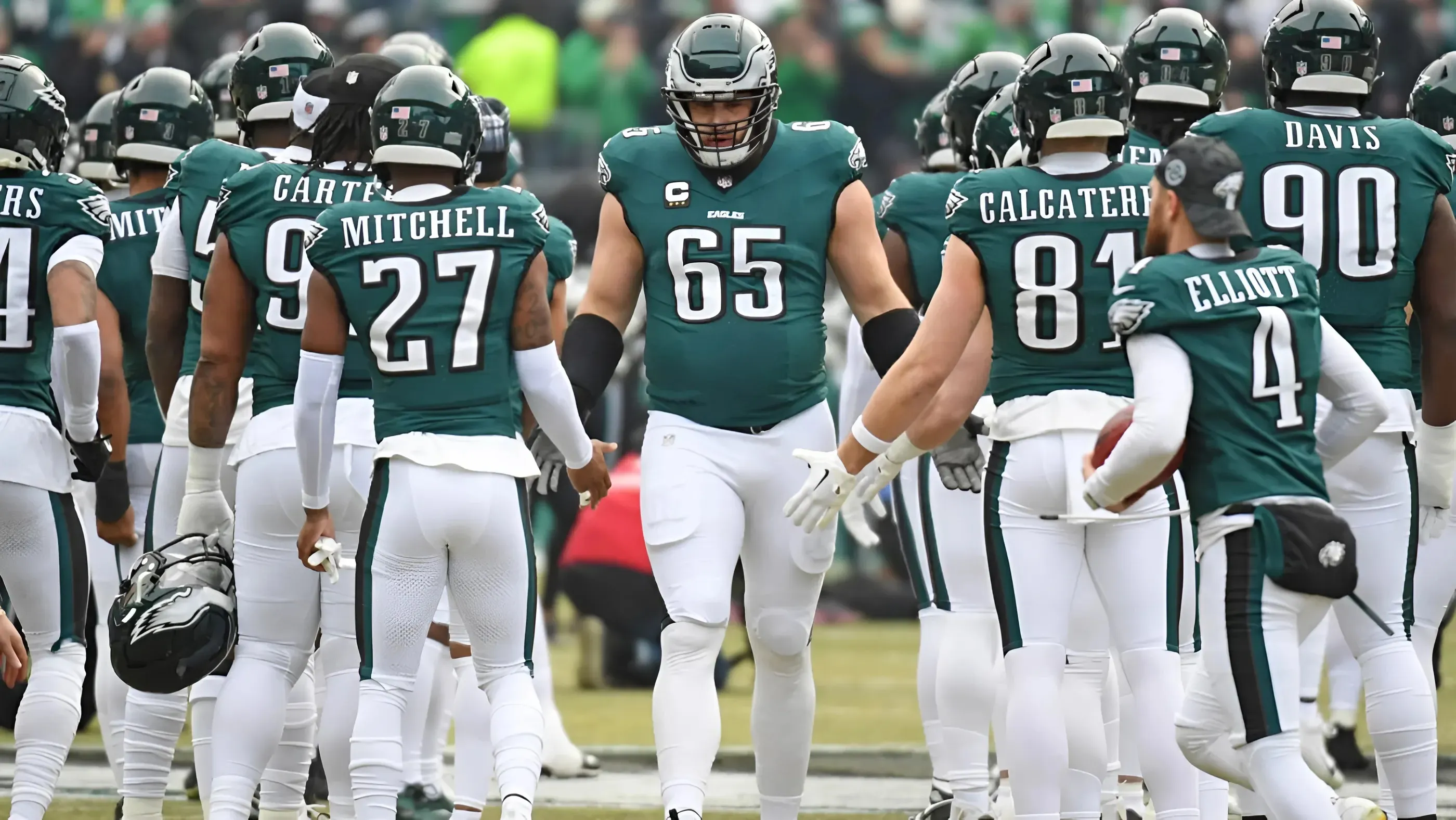 Eagles All-Pro OT Responds to Report Packers Want NFL to Ban ‘Tush Push’