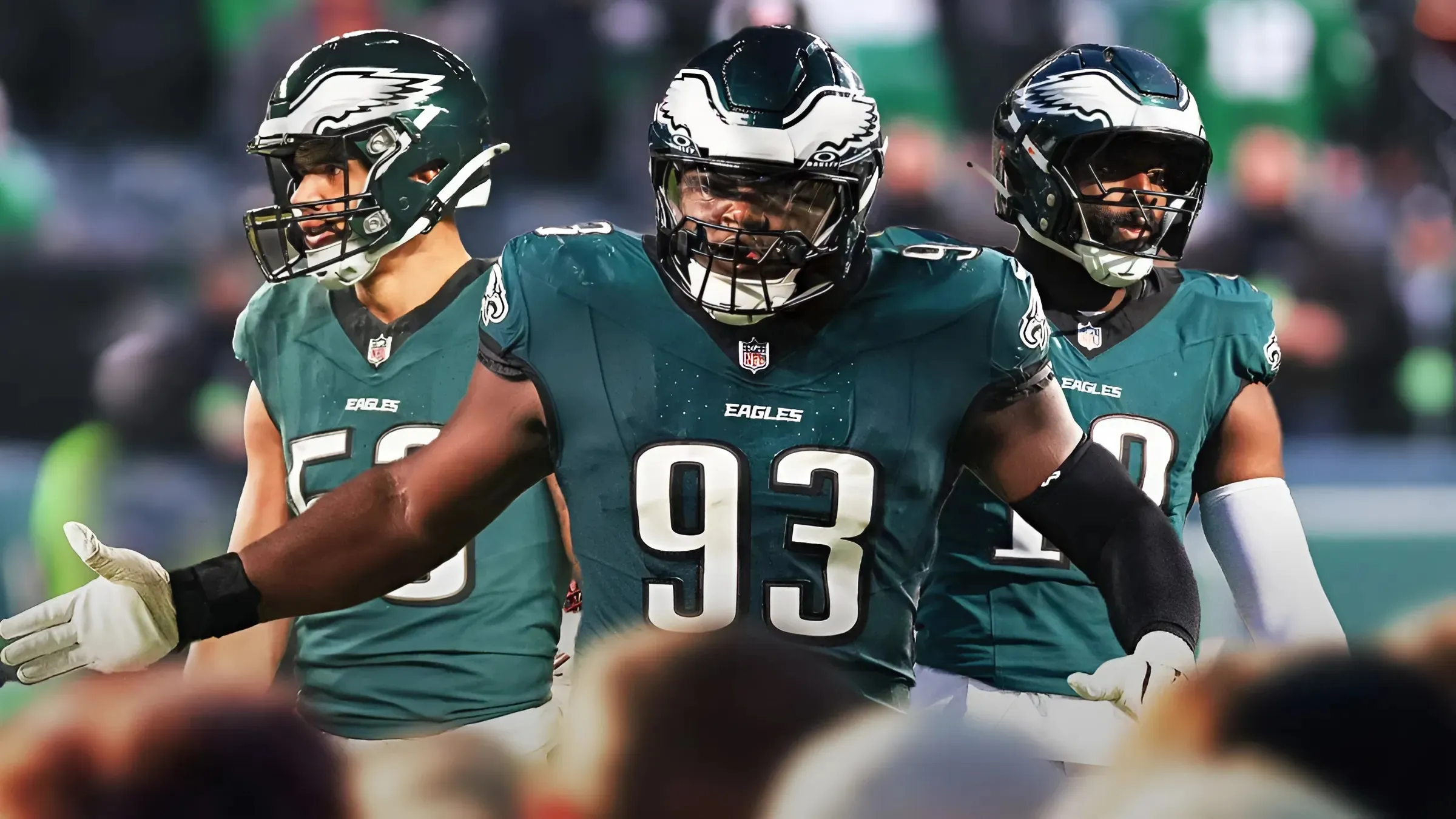 Eagles' Milton Williams leapfrogs Zack Baun, Josh Sweat on top 2025 NFL free agents list