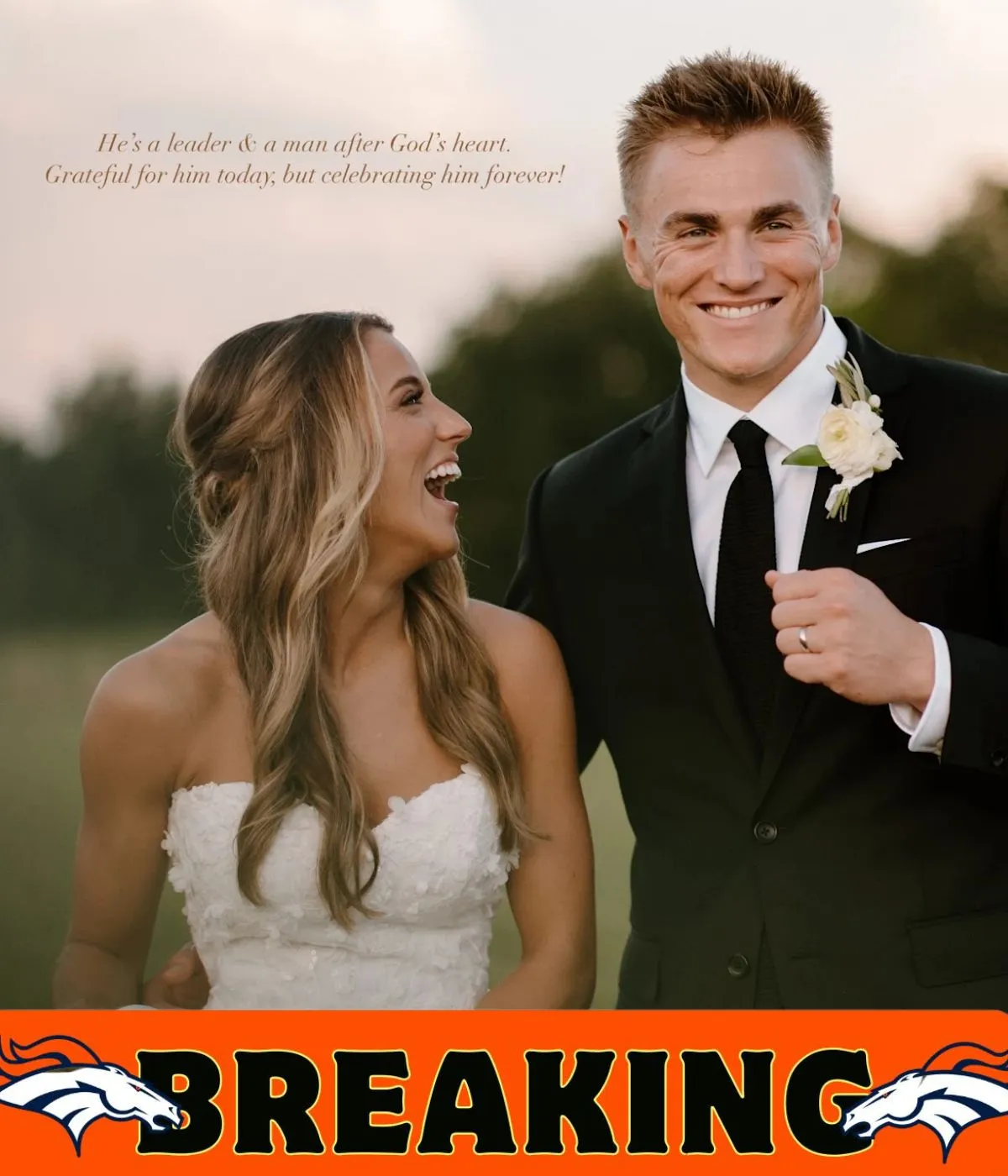 Bo Nix's wife Izzy pens emotional birthday note to Broncos QB with adorable photos