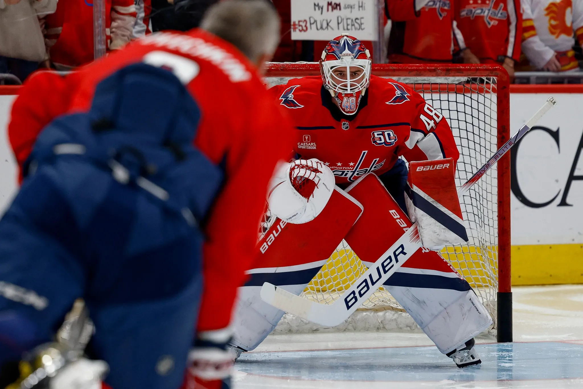 Live updates: Washington Capitals vs Calgary Flames at Capital One Arena