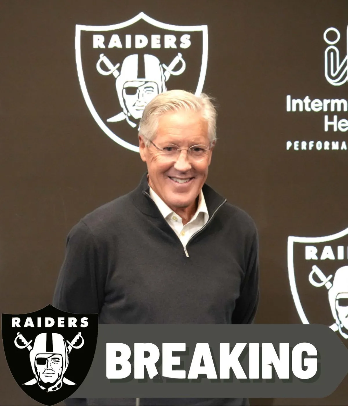 Las Vegas Raiders head coach Pete Carroll instantly debunks the nepotism narrative surrounding his coaching staff