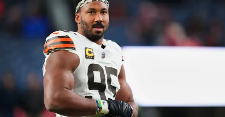 ESPN insider fuels rumors about potential Eagles interest in Myles Garrett trade