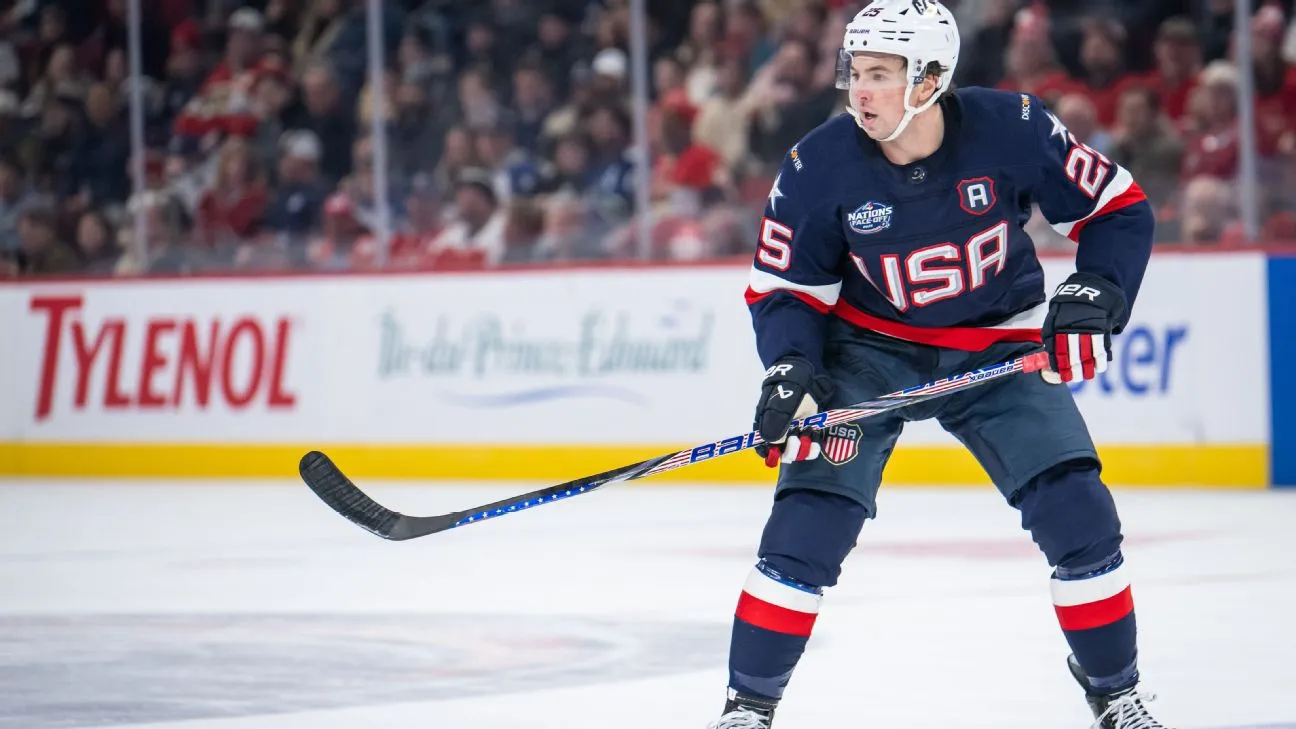 Charlie McAvoy Breaks Silence and Opens Up On The Highs And Lows Of The Four Nations Face Off Tournament