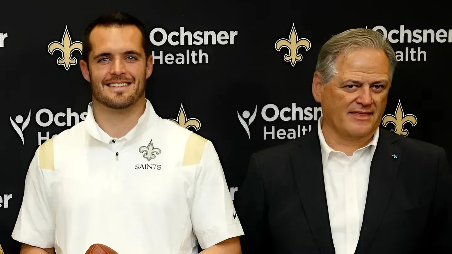 Saints GM Reveals Decision On Derek Carr's Future In New Orleans