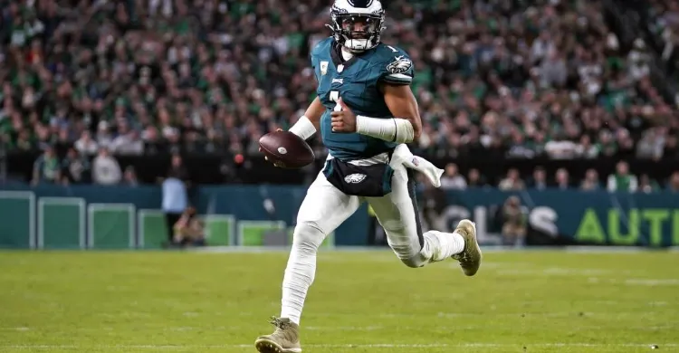 Eagles' O-Lineman Reveals Iconic Jalen Hurts Locker Room Quote After Super Bowl Win