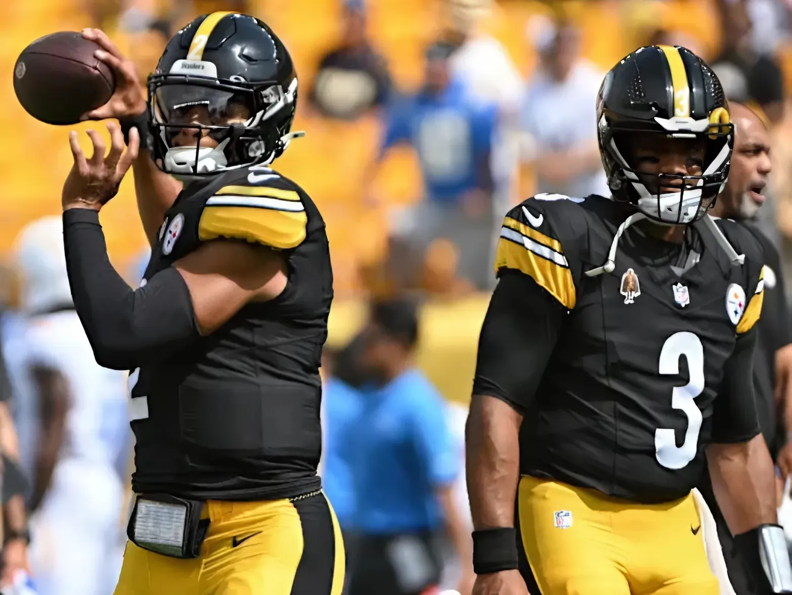 ‘Strong Likelihood’ Emerging for Steelers QBs Russell Wilson & Justin Fields