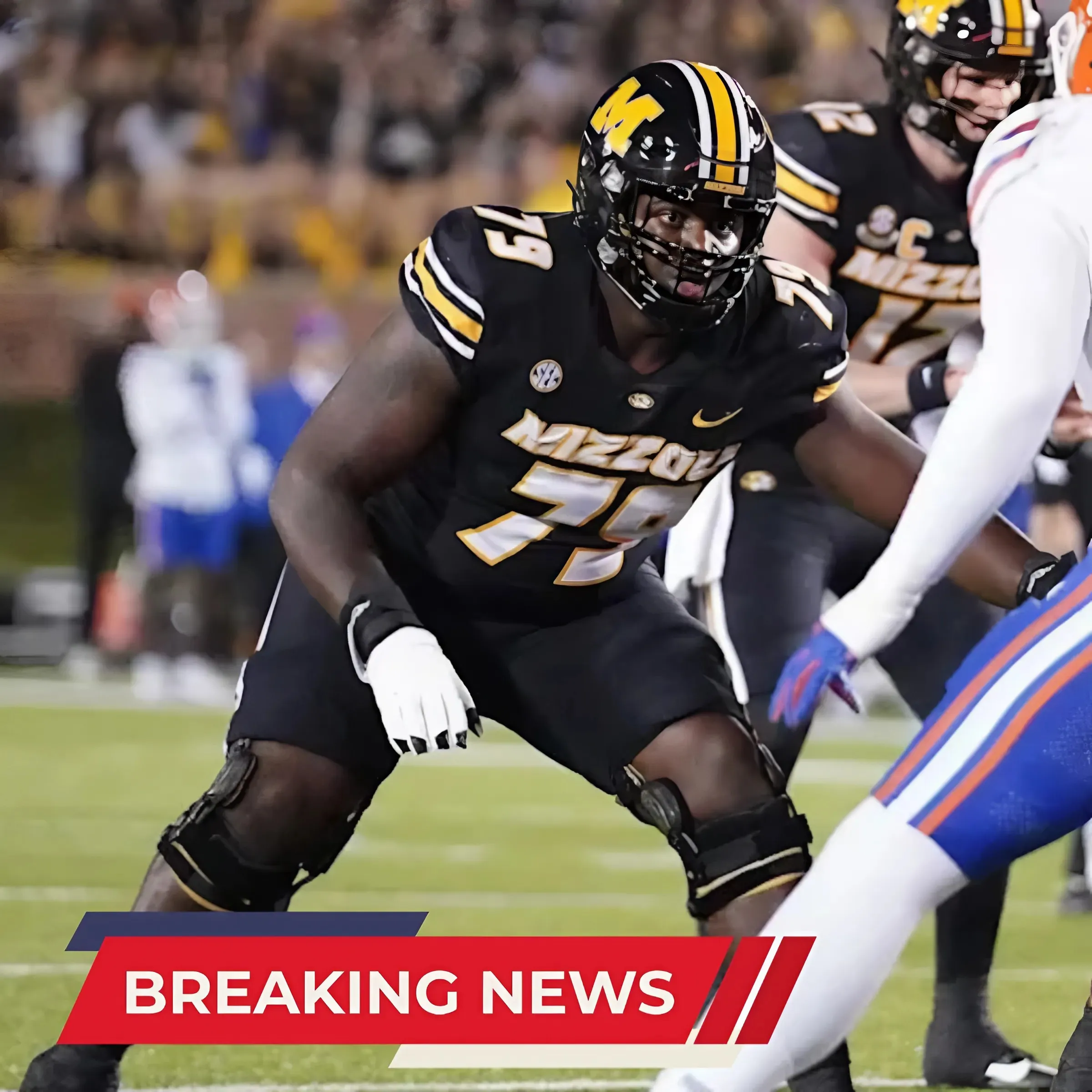 The 49ers Met with Missouri OT Armand Membou at the NFL Combine