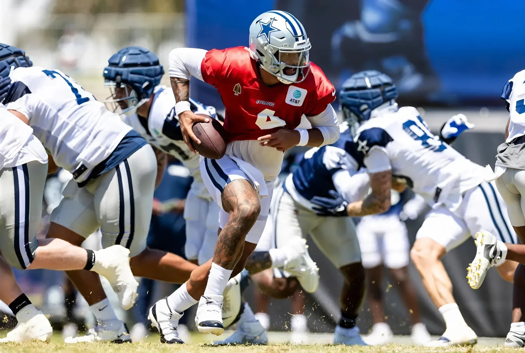 Dak Prescott Feeding Off Cowboys 'Passion' Under New Coach Brian Schottenheimer