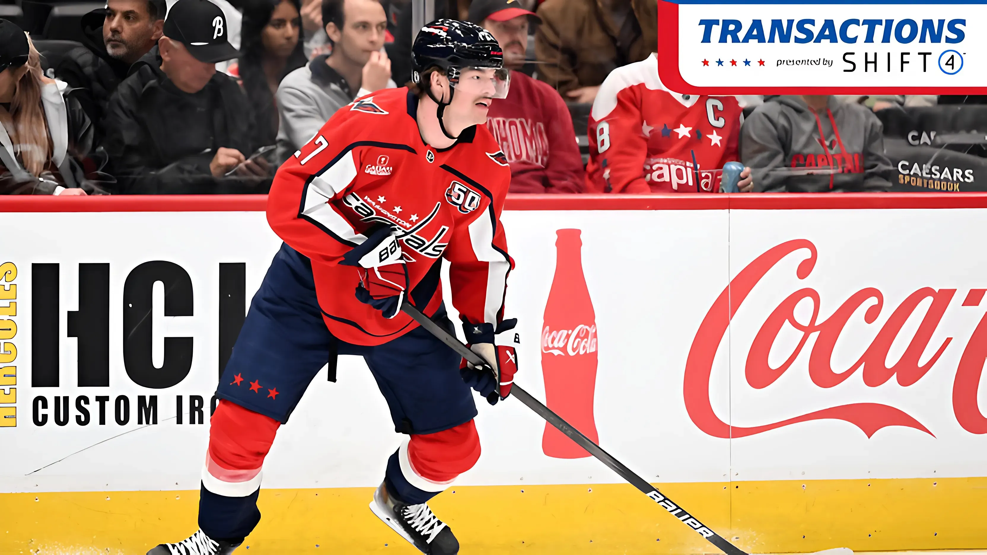 Capitals Send Alex Alexeyev to Hershey on Conditioning Loan trucc