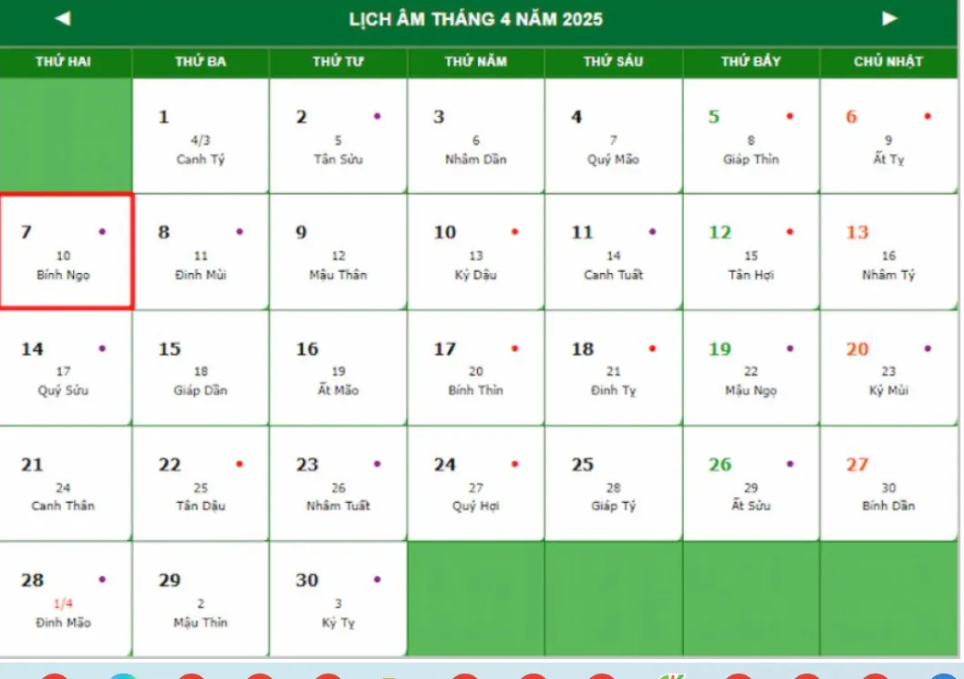 Chi tiết lịch nghỉ lễ Giỗ Tổ Hùng Vương, 30/4 – 1/5 năm 2025