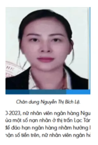 Nguyễn Thị Bích Lệ (30 tuổi).
