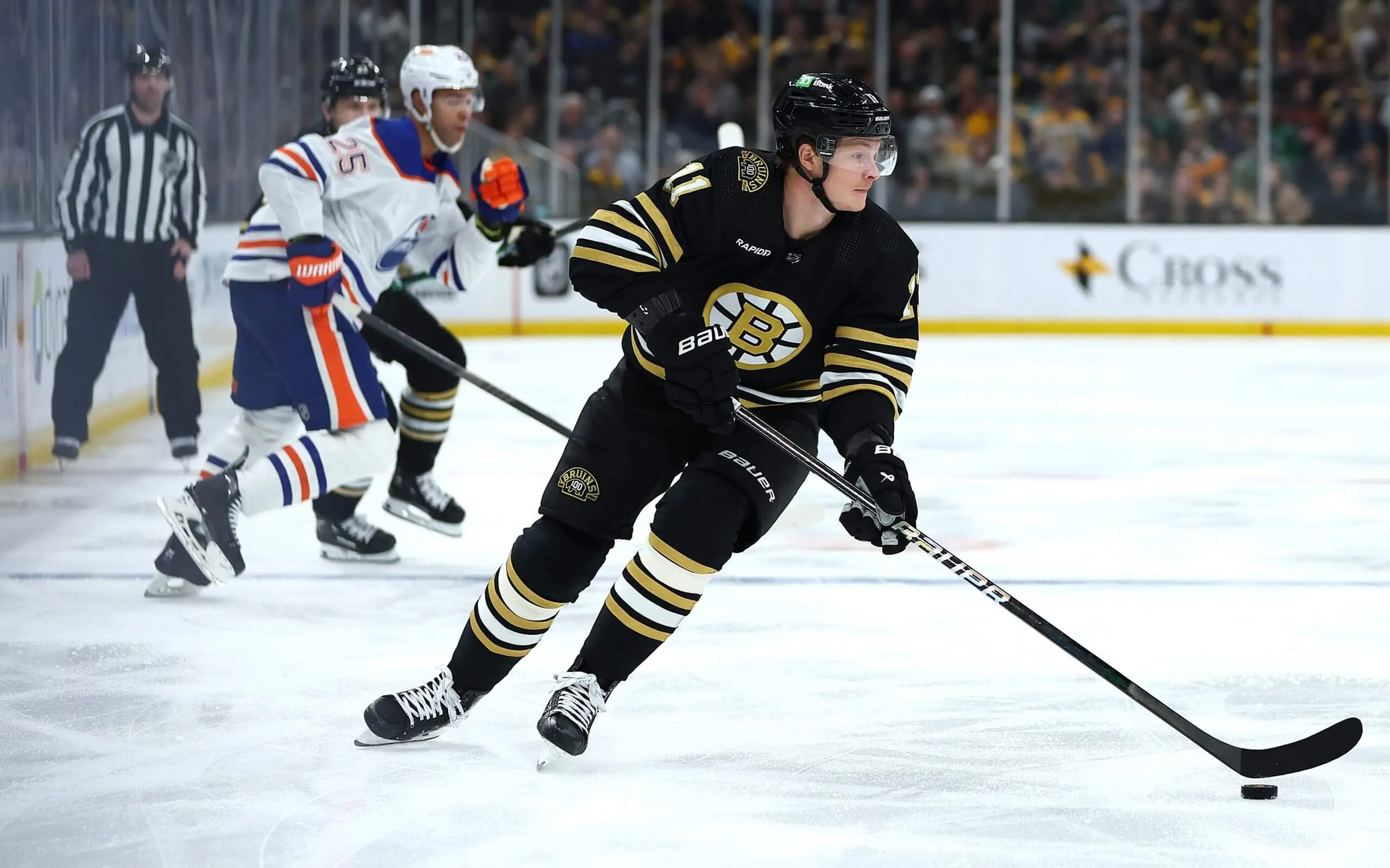 Boston Bruins issue an emotional goodbye to Trent Frederic following recent trade