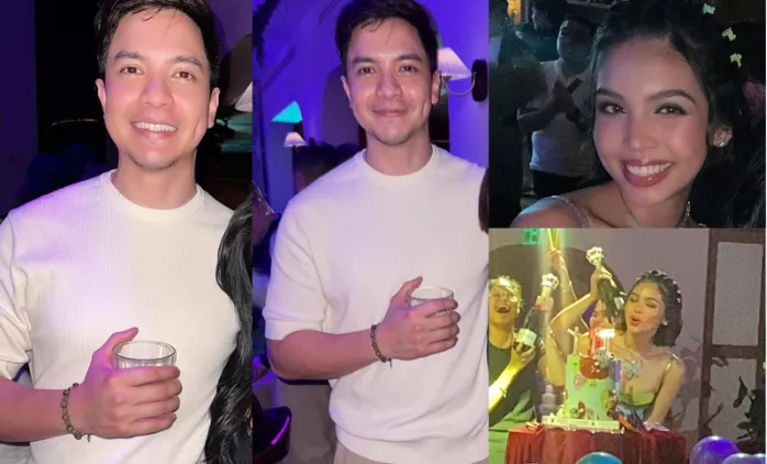 Alden Richards Spotted as Special Guest at Maine Mendoza's 30th Birthday Party