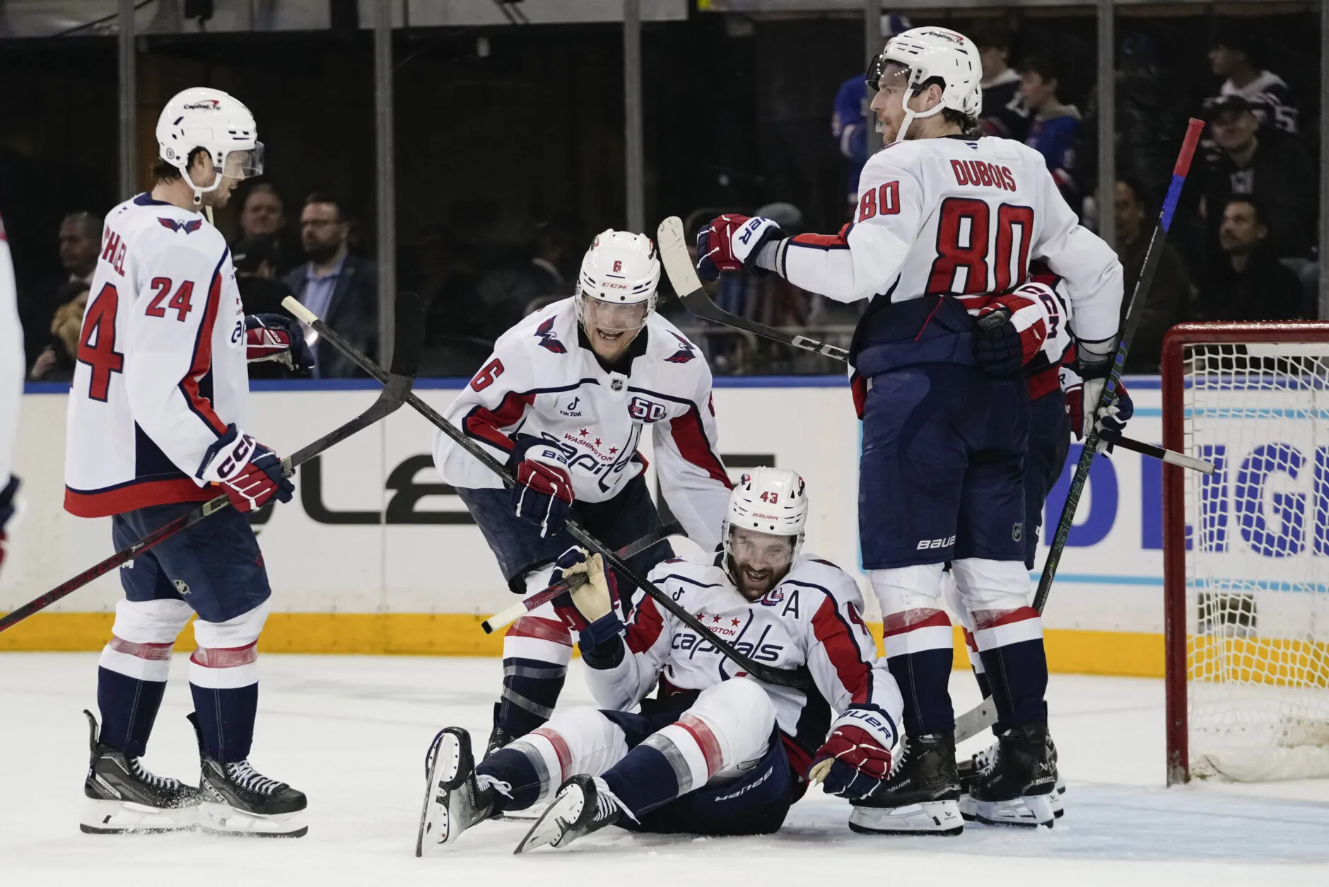 Pierre-Luc Dubois backs up Capitals HC's lofty comments with recent play