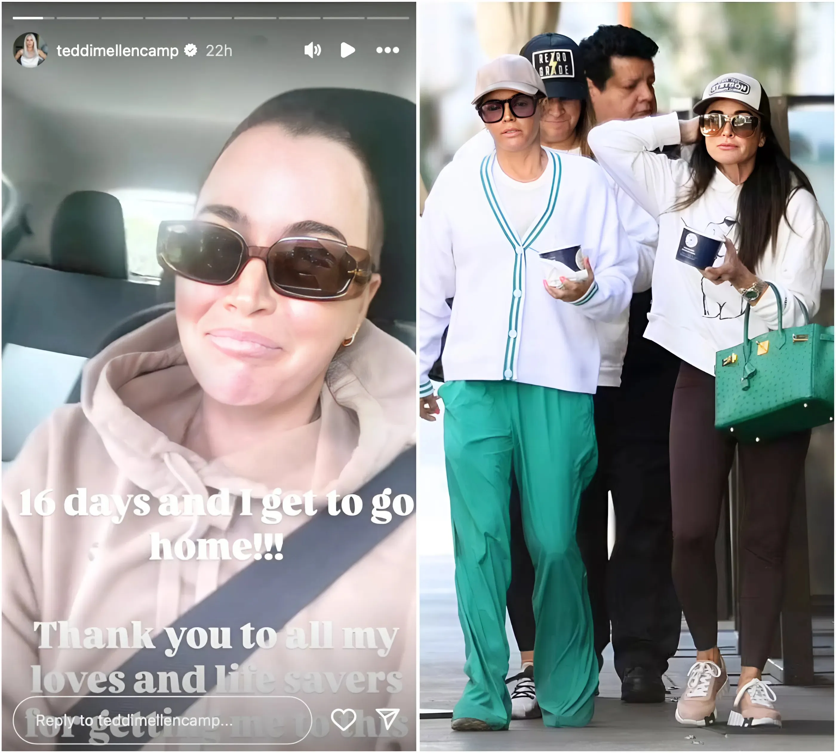 Teddi Mellencamp Returns Home After 16 Days in Hospital as RHOBH Star Works Out & Shares Video of Bruising and Swelling, Plus Makes 1st Public Appearance With Kyle