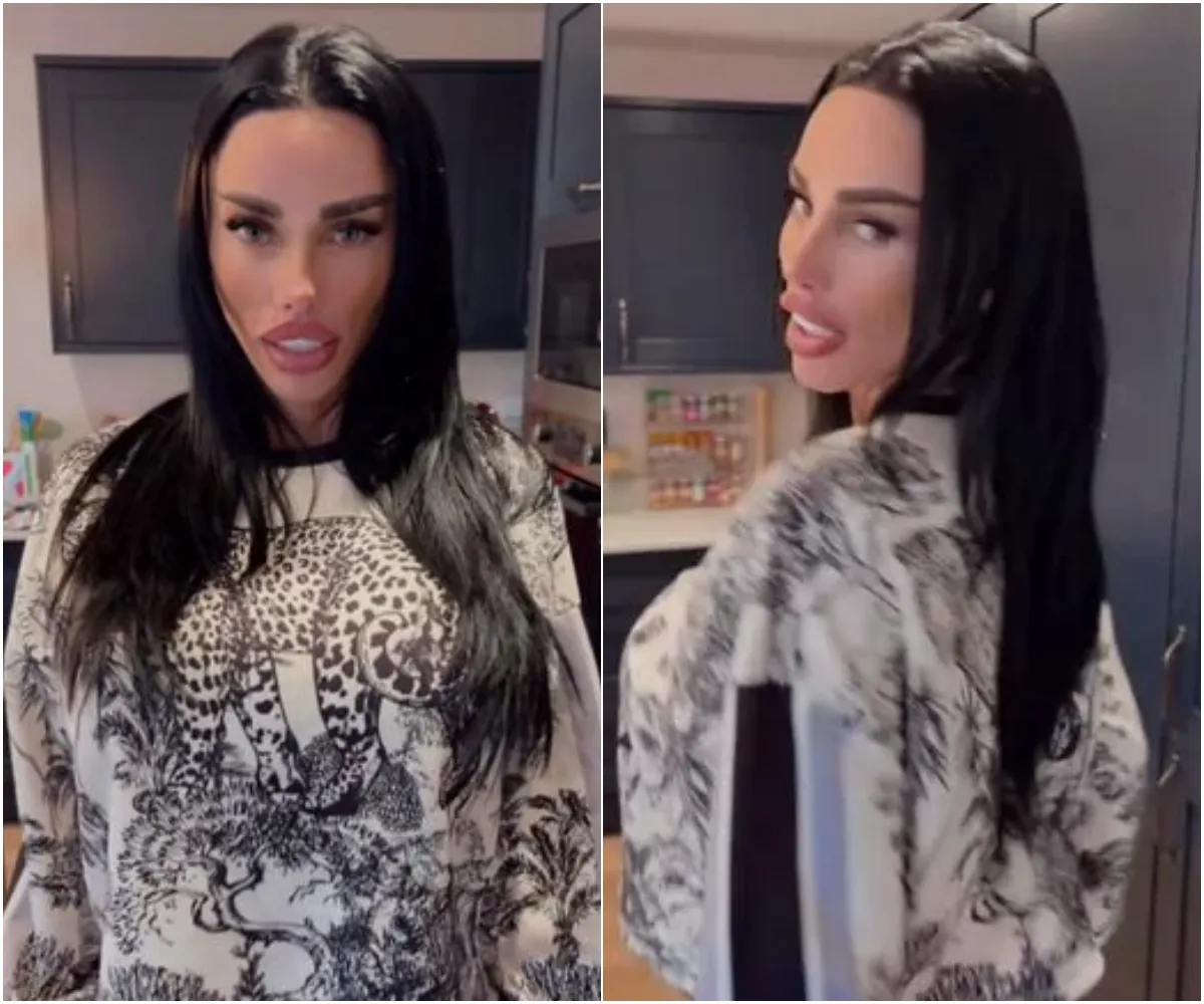 Katie Price concerns fans with post-surgery video but defiantly declares 'I love my new face' - suong