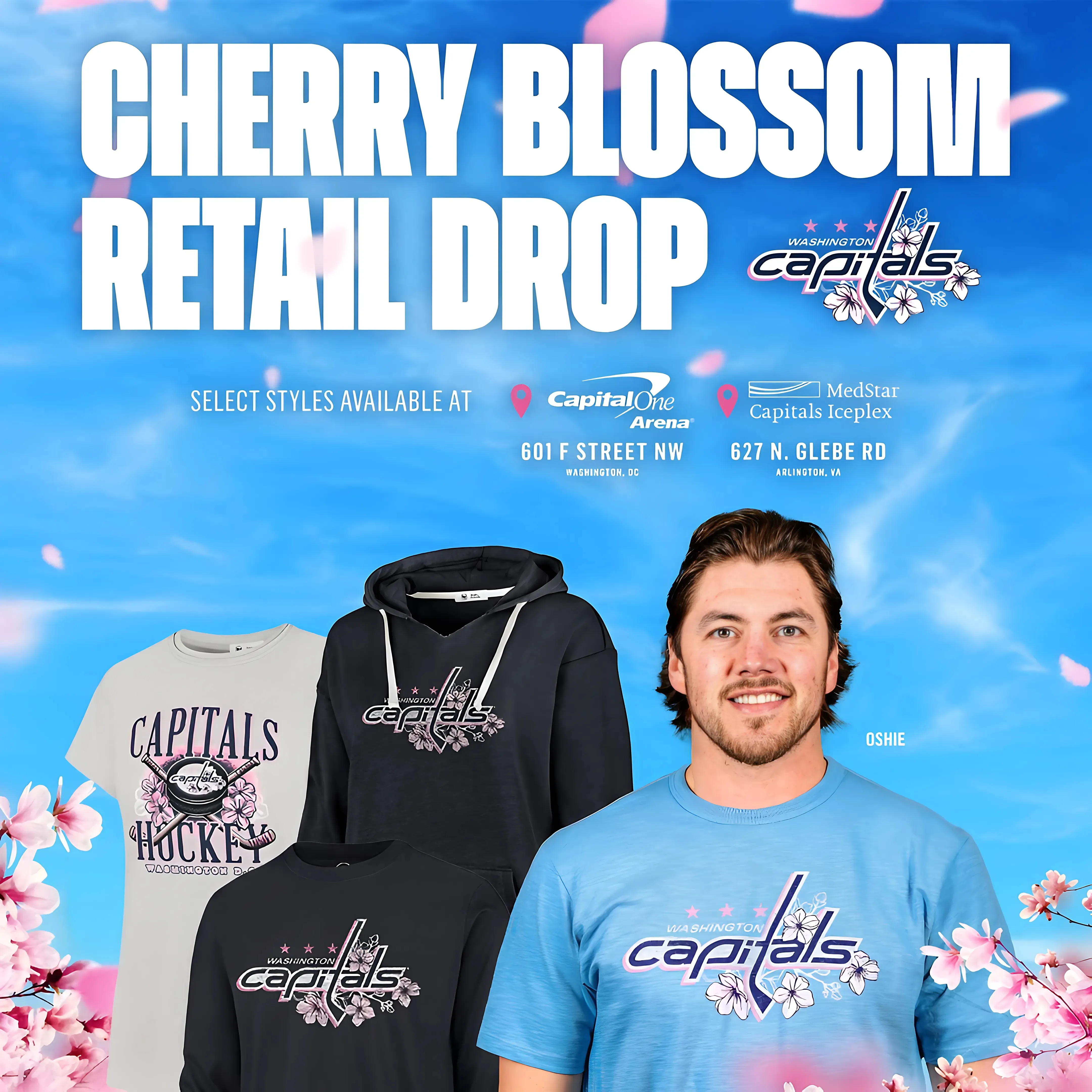 Washington Capitals Reveal Stunning 50th Anniversary Cherry Blossom Jerseys Just in Time for Peak Bloom trucc