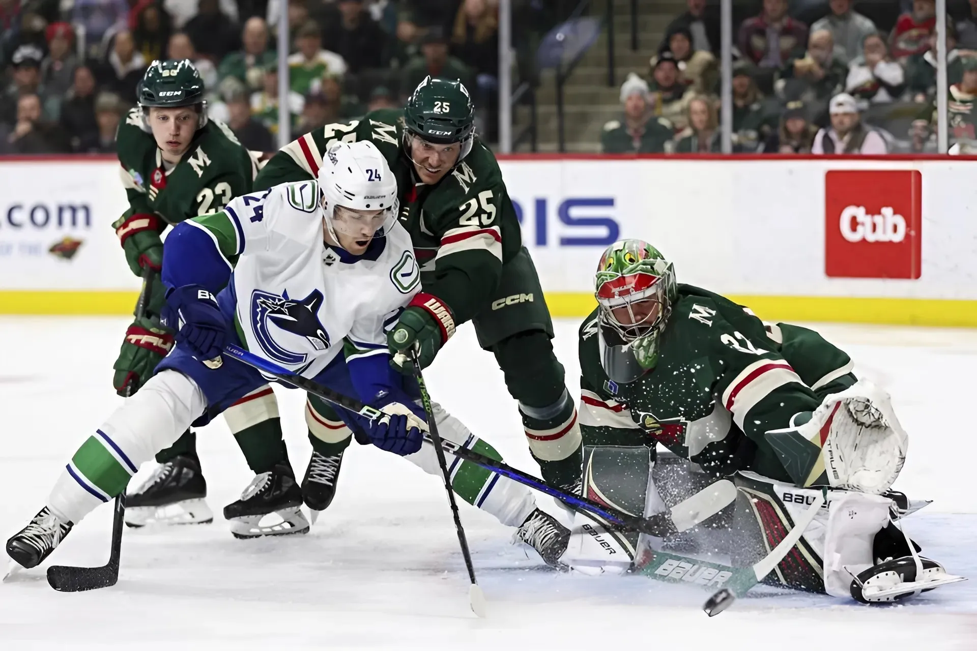 Vancouver Canucks Hold Strong, Defeat Minnesota Wild 3-1