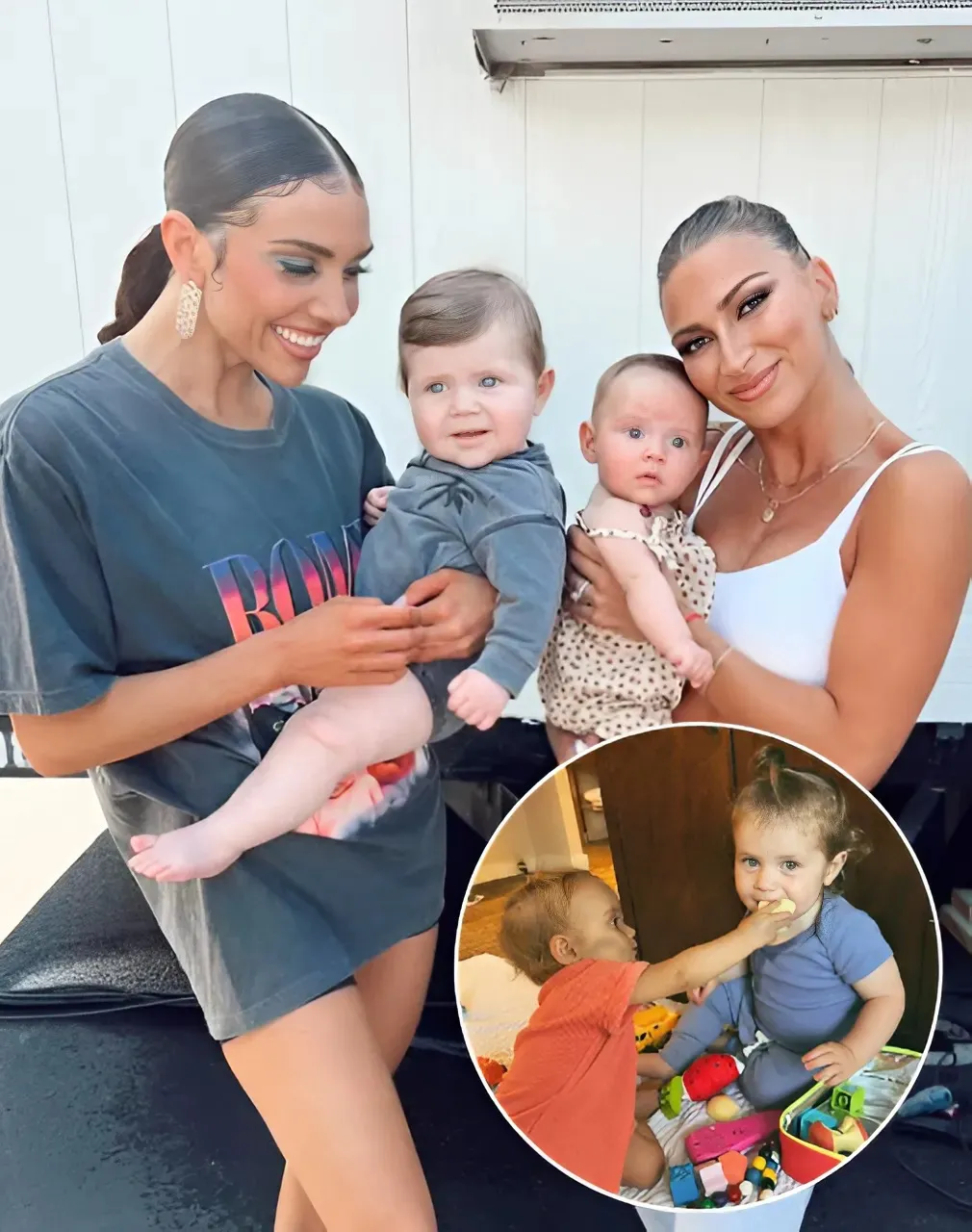 ‘DWTS’ Stars Jenna Johnson & Daniella Karagach Share Precious Moments of Their Babies Together