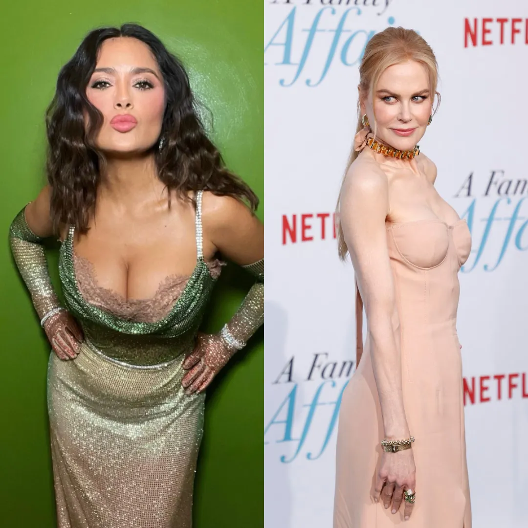 Nicole Kidman and Salma Hayek’s Tense Moment at Paris Fashion Week Sparks Controversy