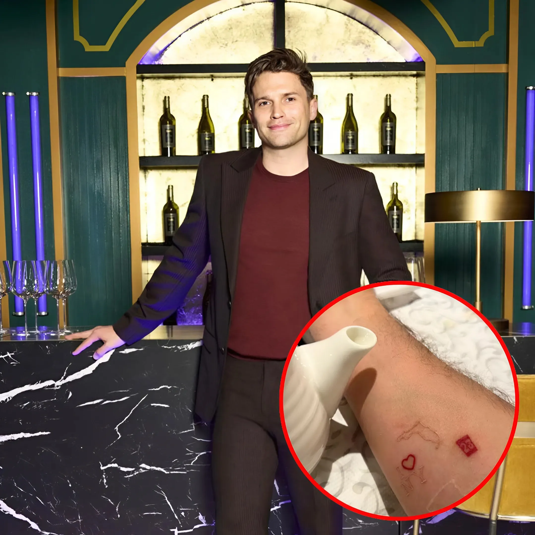 Tom Schwartz Debuts a Unique Forearm Tattoo: "Arm Is Now a Tourist Trap"