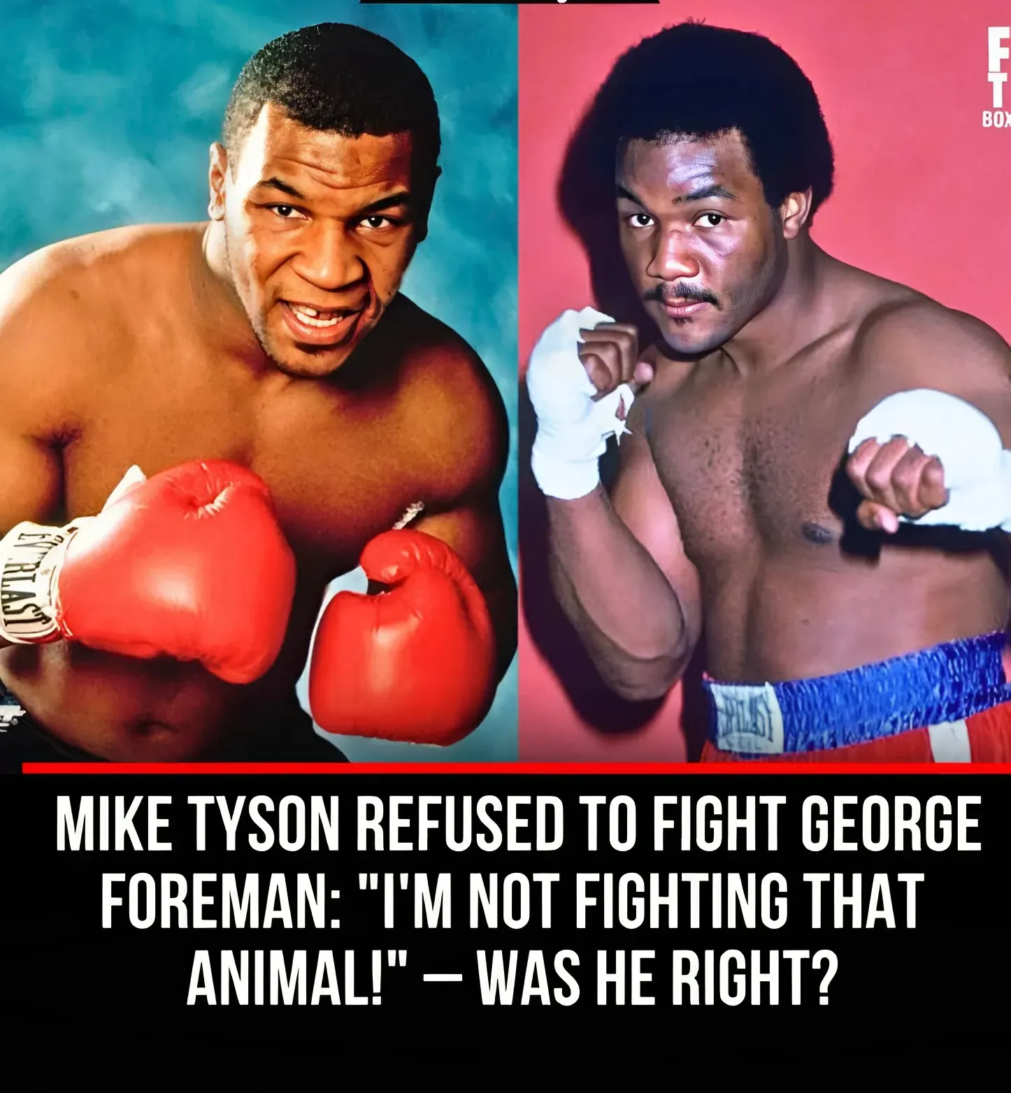 Mike Tyson Was Scared & Refused to Fight One Heavyweight