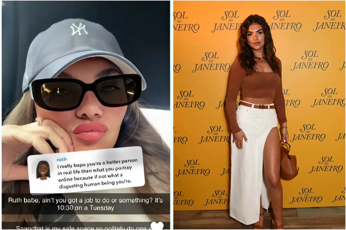 Furious Samie Elishi hits back at Love Island fan who branded her ‘a disgusting human being’ in angry ran ngocc