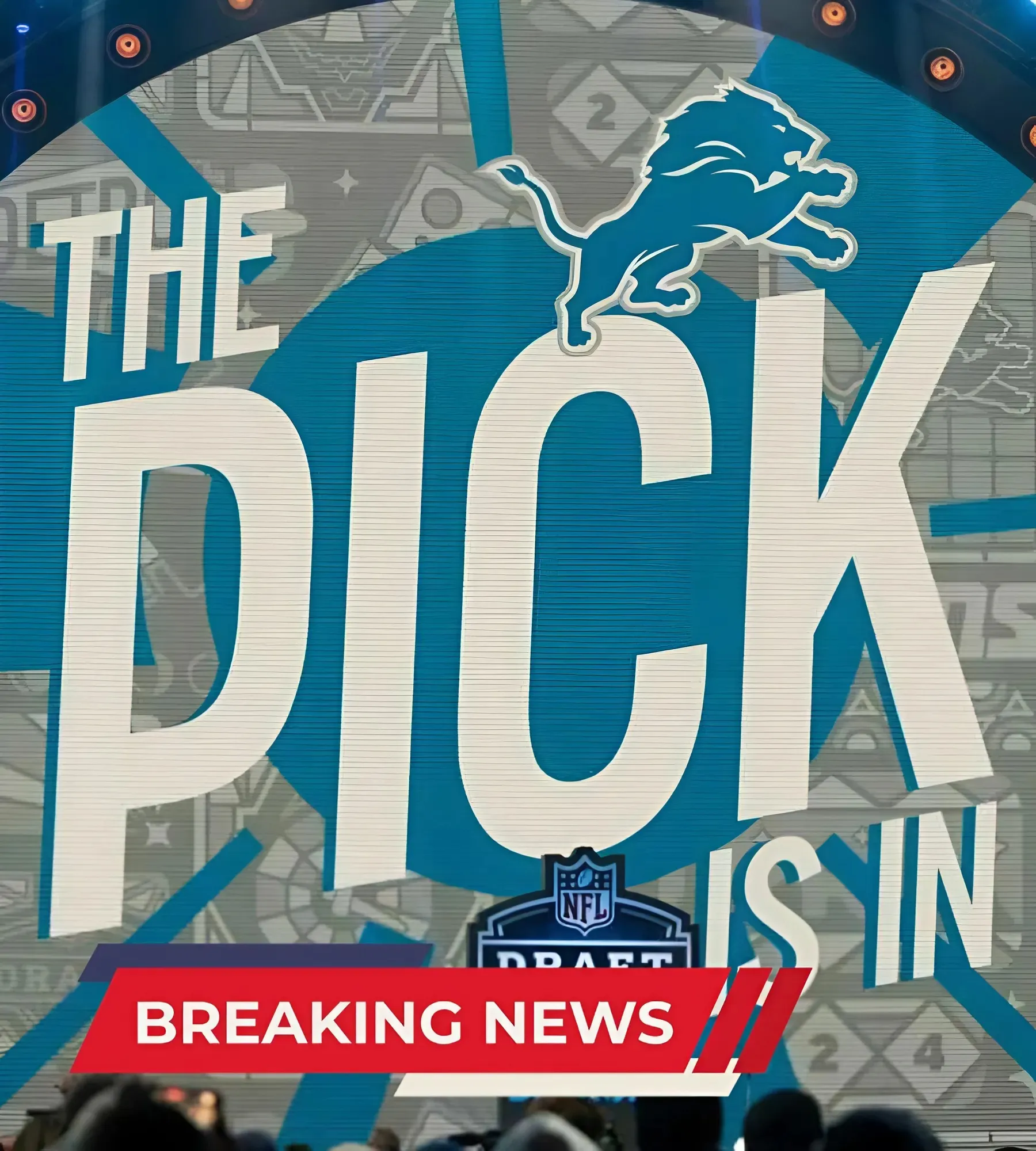 Detroit Lions awarded 1 compensatory pick for 2025 NFL Draft