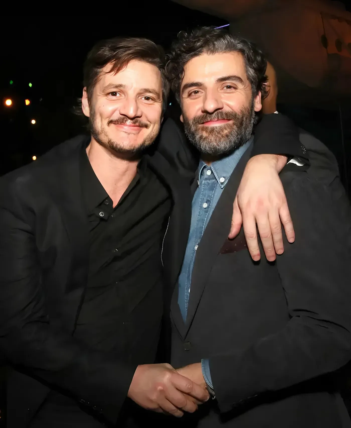 Pedro Pascal And Oscar Isaac Are Being Praised For Displaying “Non-Toxic Masculinity” After Pedro Shared An Intimate Photo Of Them Cuddling