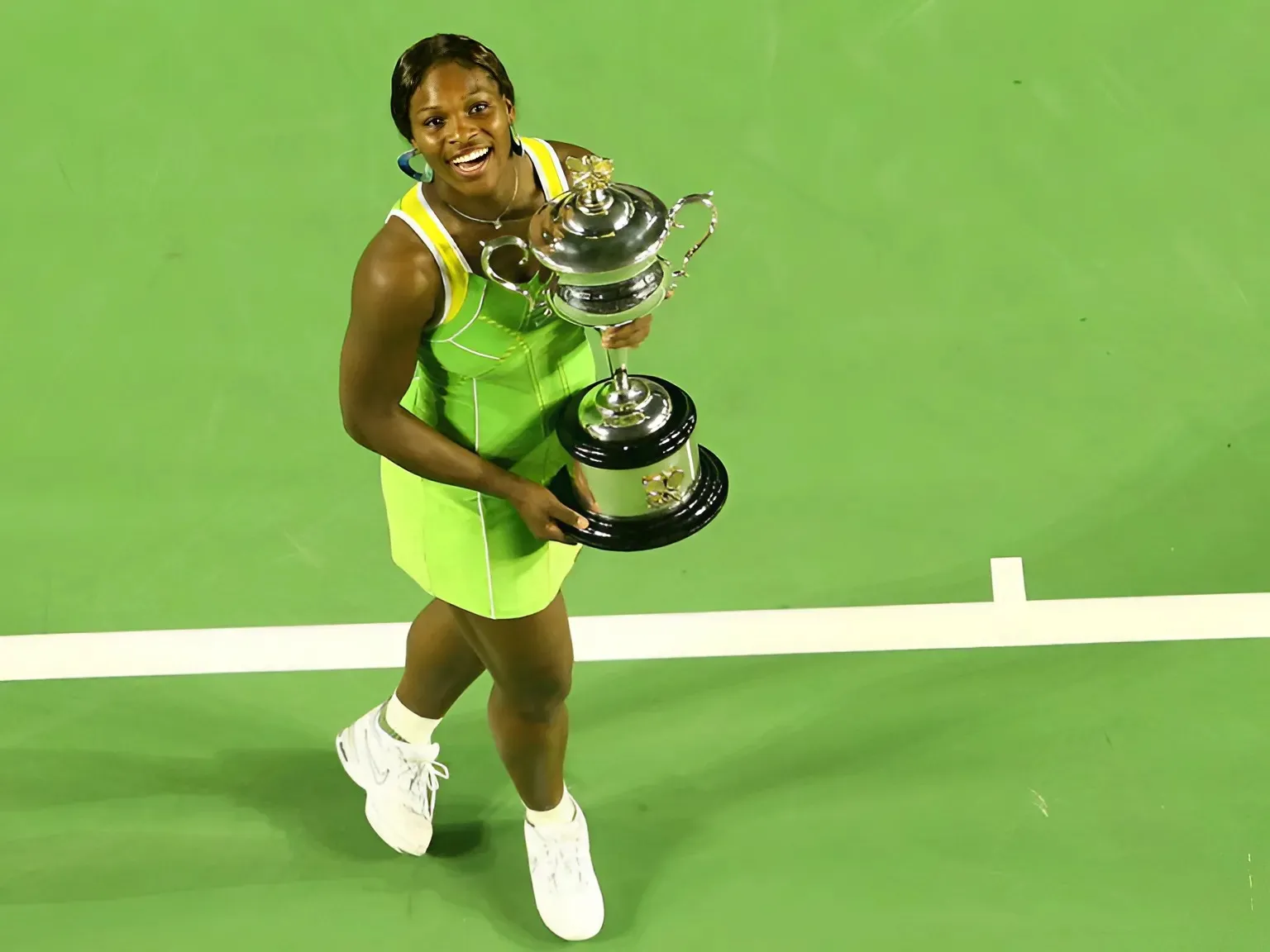 What Serena Williams said when asked if she could ever become as dominant as Roger Federer back in 2007