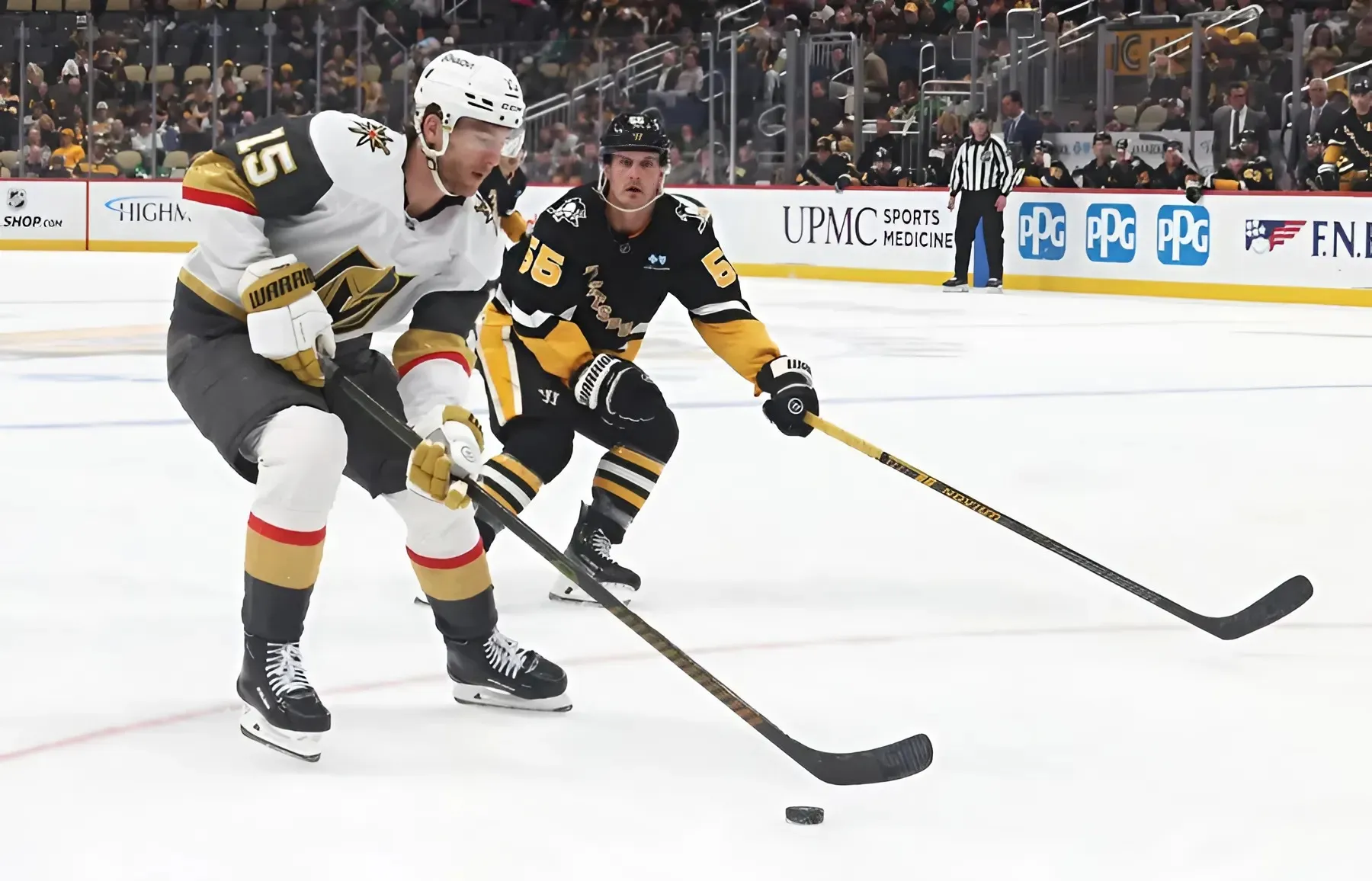 After missed opportunities, Golden Knights visit Blue Jackets