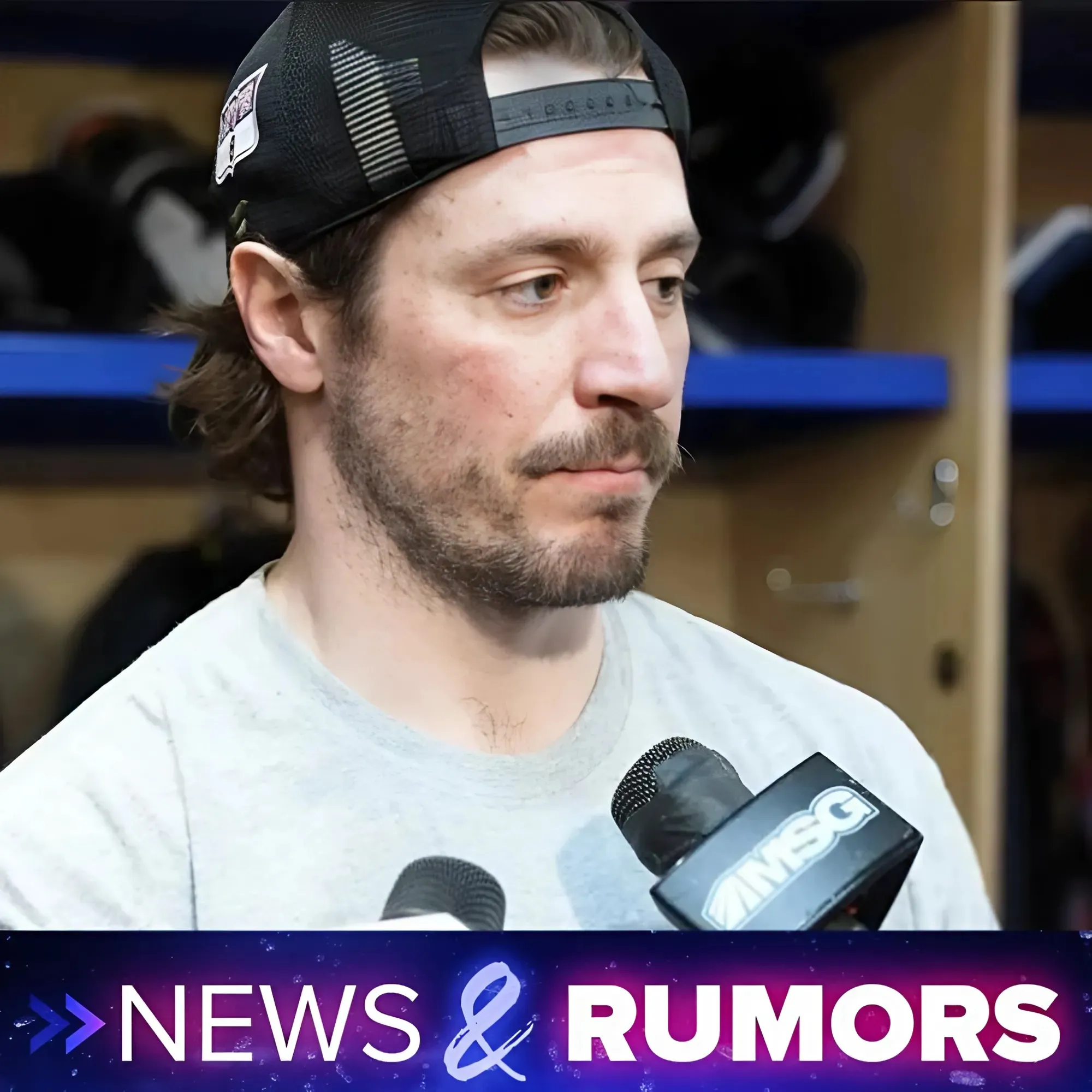 New York Ranger forward J.T. Miller takes a cheap shot at the Vancouver Canucks organization