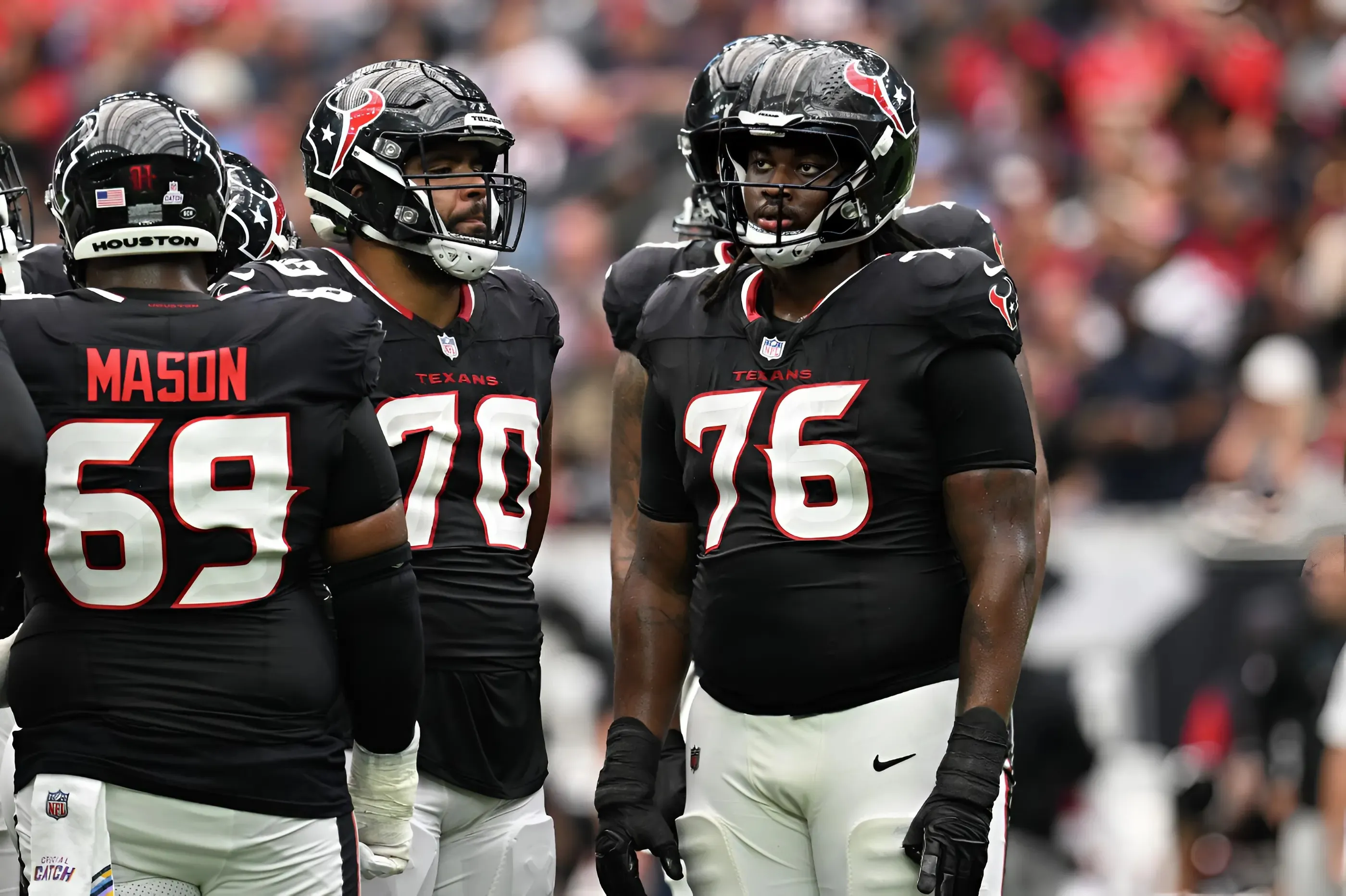 Texans offensive line in worse shape after offseason acquisitions