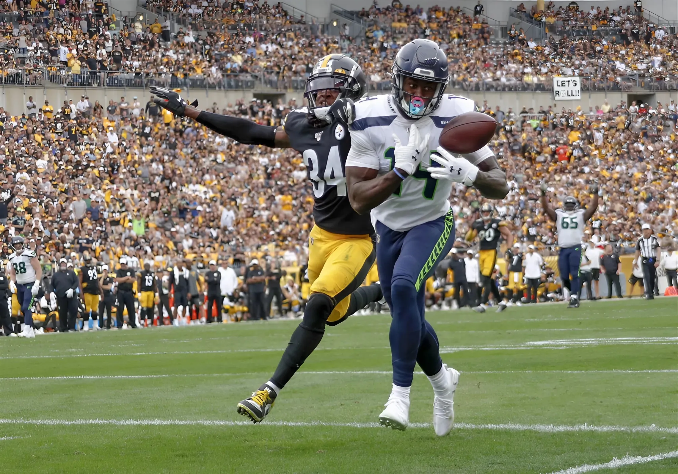 Steelers’ DK Metcalf, George Pickens jersey number debate ends