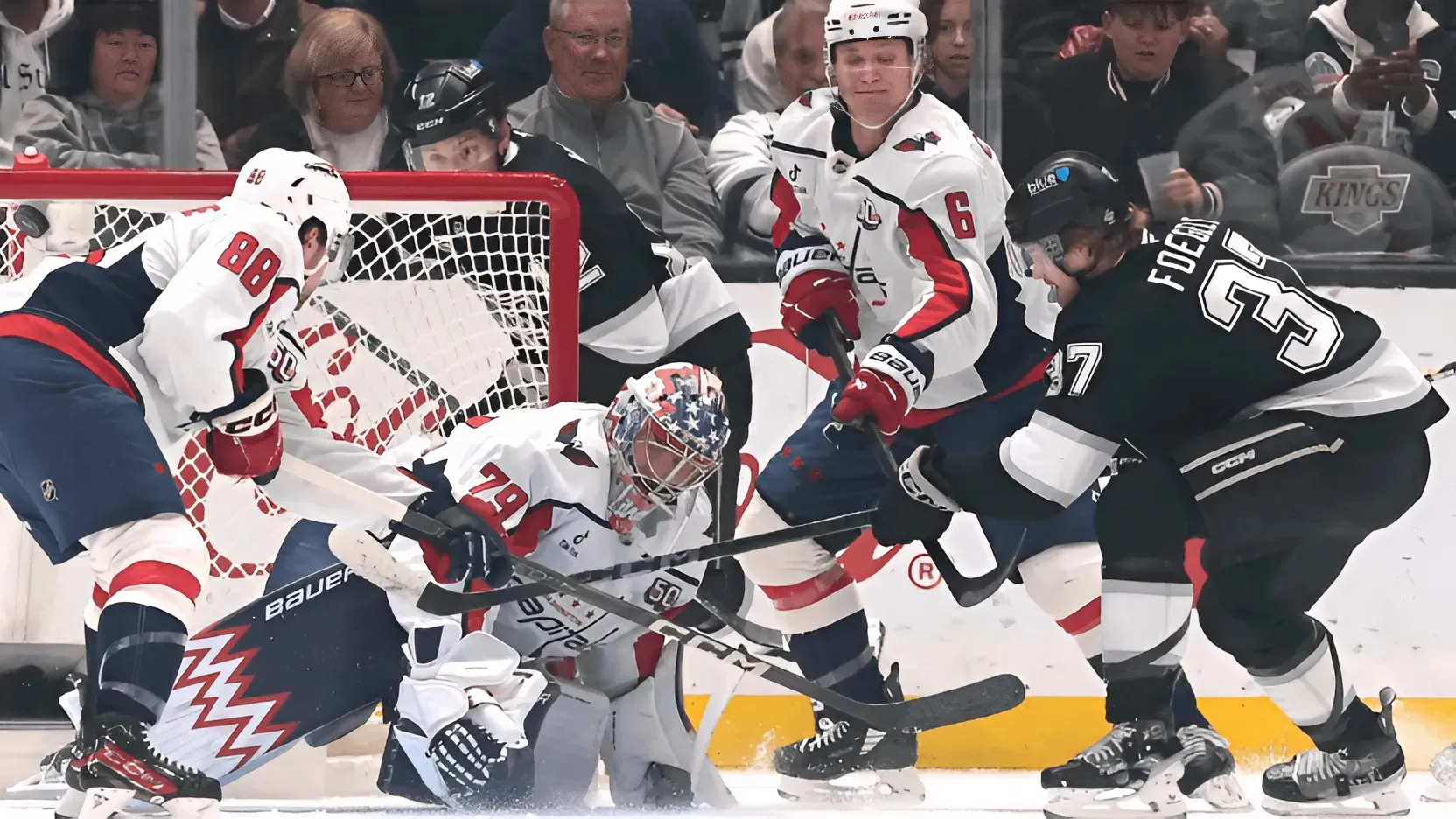 Caps' five-game winning streak comes to a halt in 3-0 loss to Kings trucc