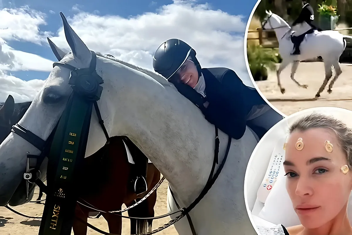 Teddi Mellencamp Triumphs in First Post-Surgery Horse Derby: Embracing a New Chapter of Strength and Resilience - lulu