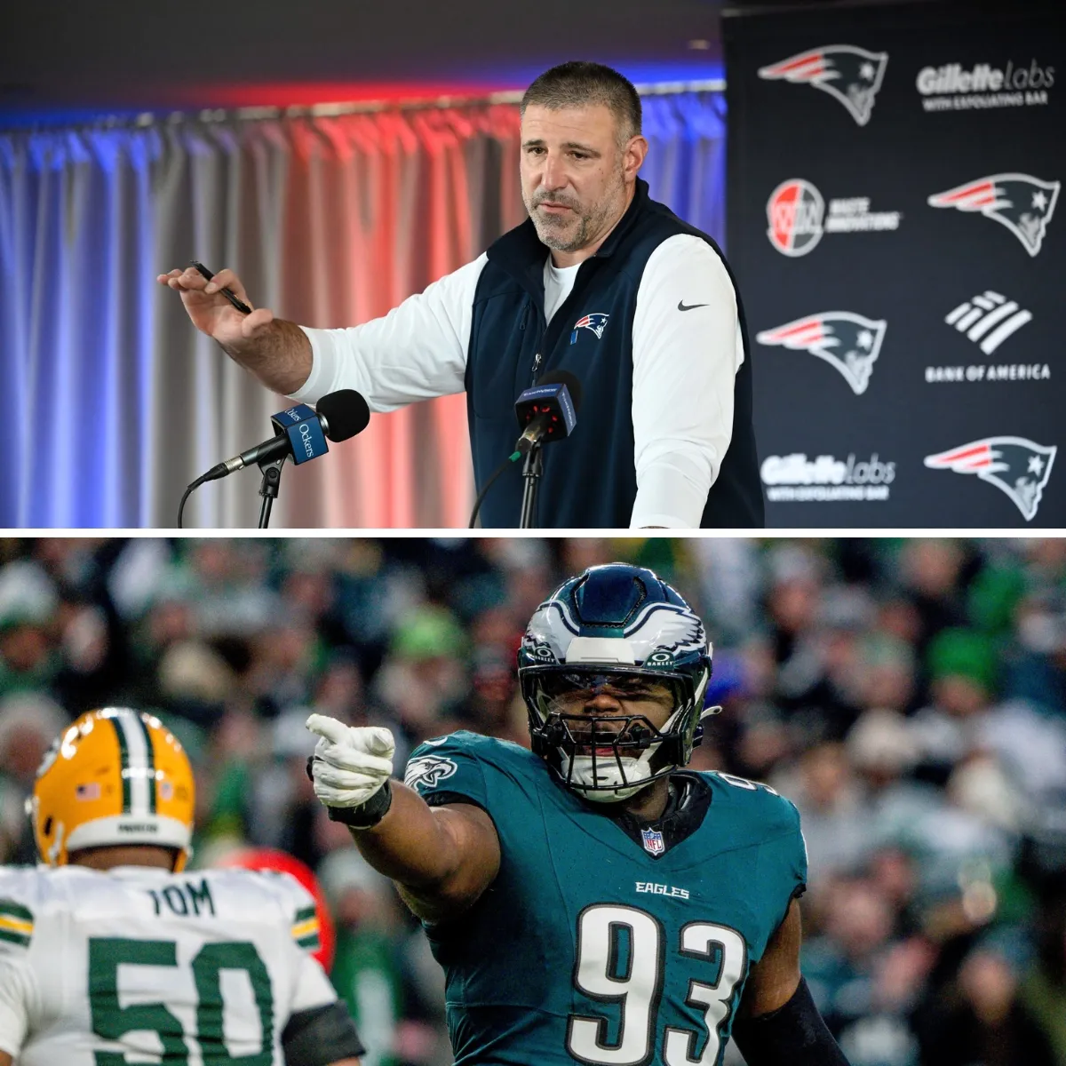 Patriots’ Mike Vrabel breaks down Milton Williams free agency flip