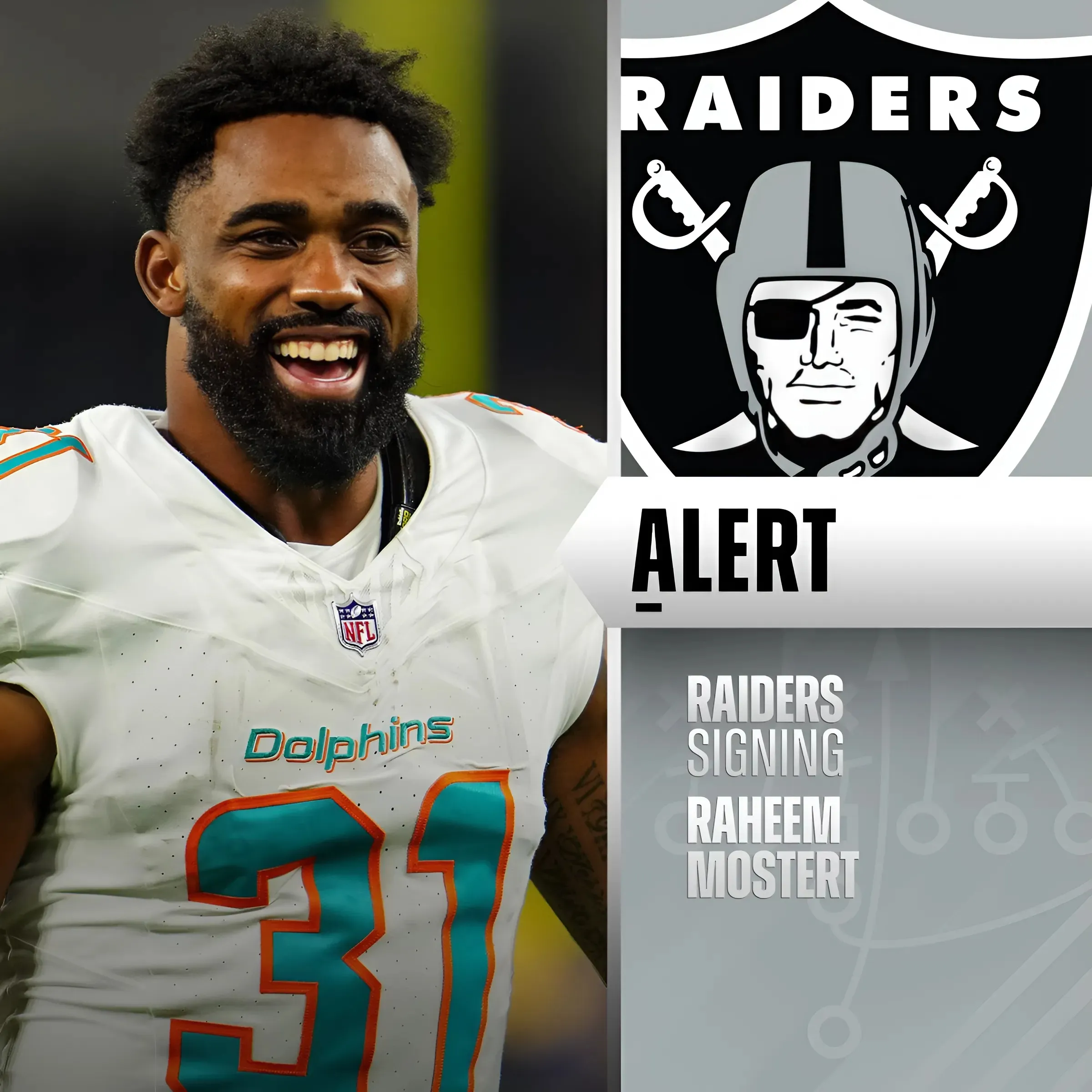 Raiders Poach Former Dolphins Pro Bowl RB With Elite Speed