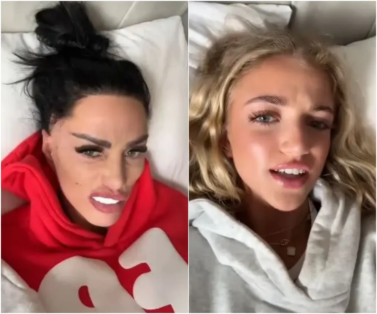 ‘Is she ok?’ ask worried fans as Katie Price shows off tighter-than-ever look in TikTok with Princess after her facelift - suong