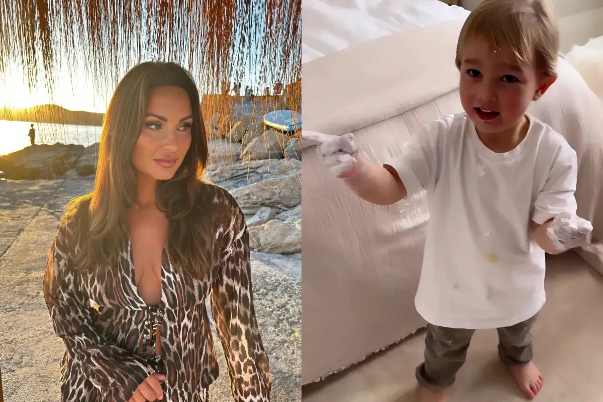 Sam Faiers horrified at son Edward’s ‘damage’ to home as she’s heard yelling for sister Billie Faiers liennhi