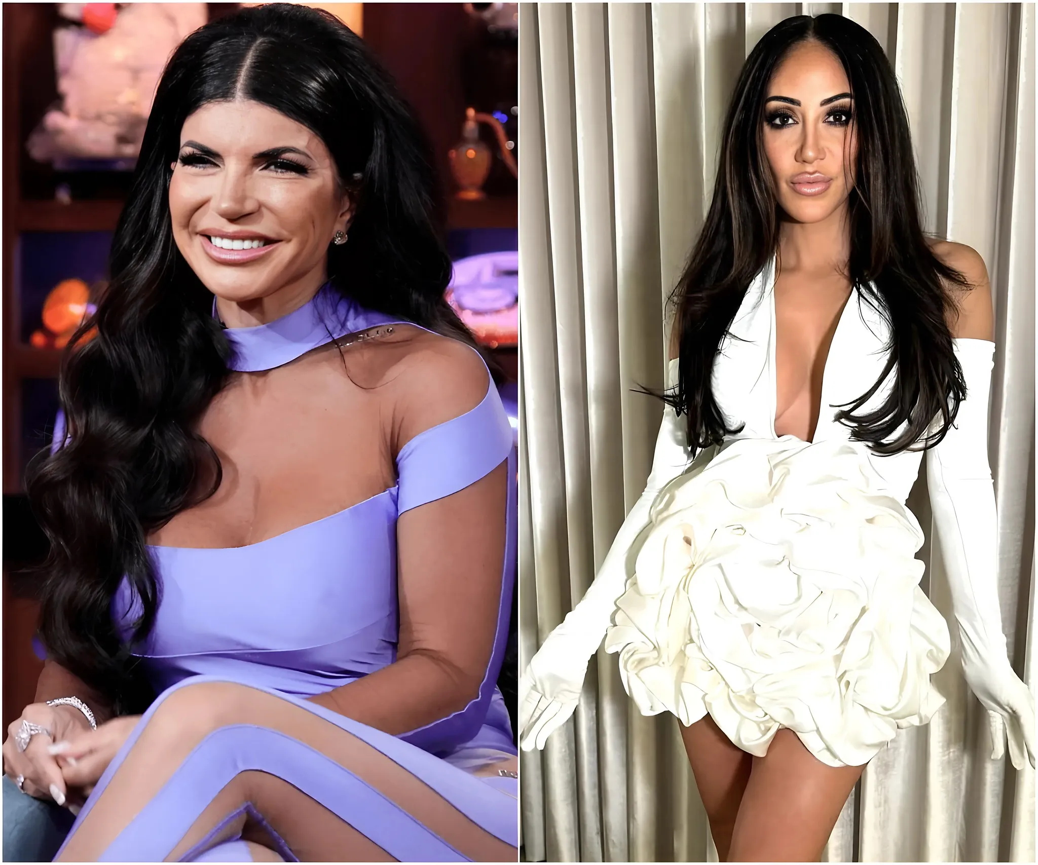 RHONJ Fans Stirred by Teresa Giudice’s Wardrobe Malfunction – Her Sheer Dress Compared to Melissa’s Bold Outfit on WWHL