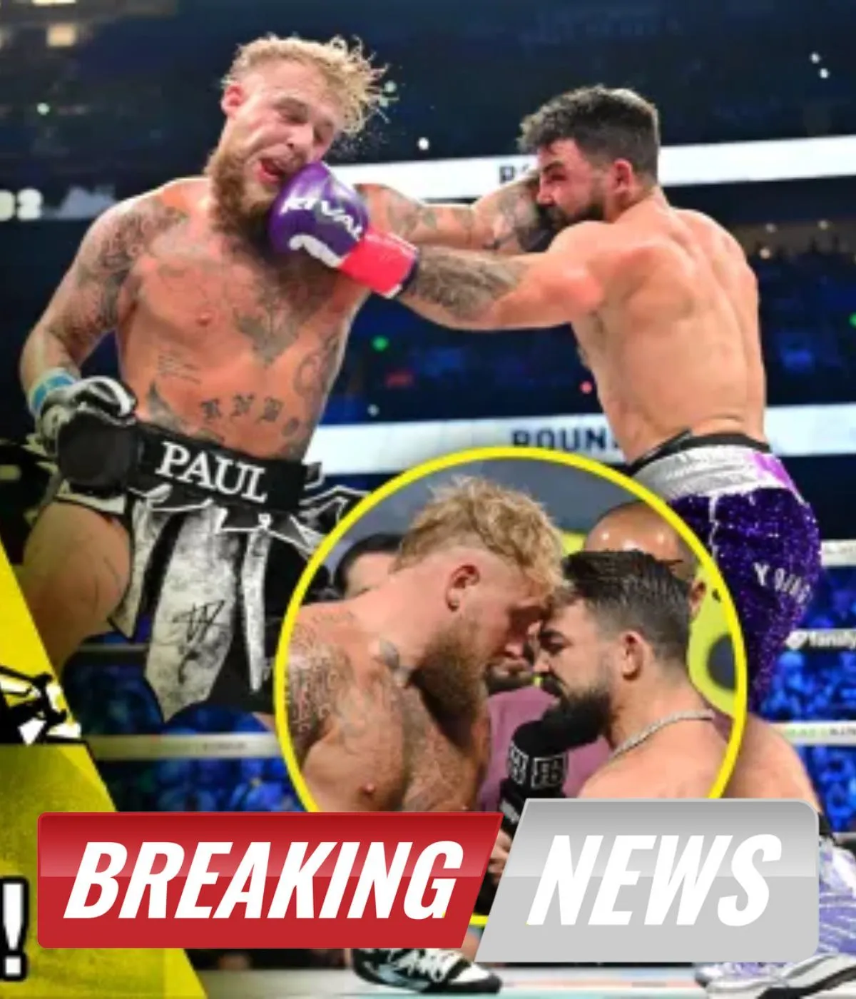 Jake Paul broke my rib in first ten seconds of our fight, now I want a rematch with revenge on my mind