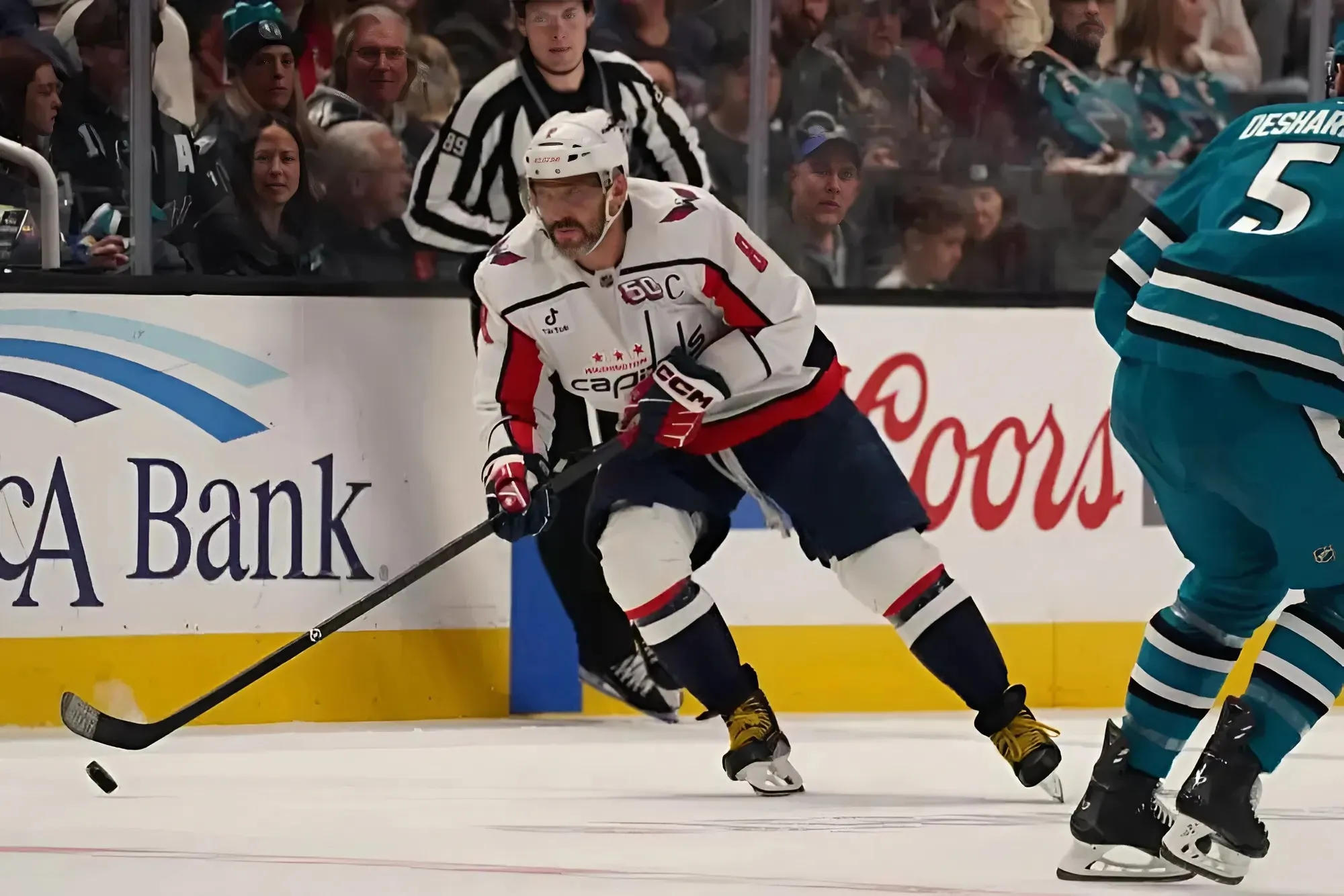 Alex Ovechkin 8 goals from breaking Wayne Gretzky’s record after scoring vs. Sharks trucc