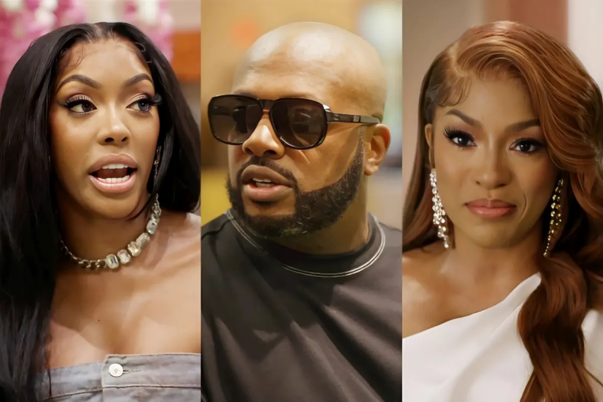 RHOA Recap: Porsha Threatens Dennis in Hot Mic Moment, Slams Drew as “Lowdown Dirty,” & Accuses Simon of Having Women in the House, Plus Shamea Feuds With Angela, & Opens Up About Ectopic Pregnancy as Kelli Dishes on Divorce-quang