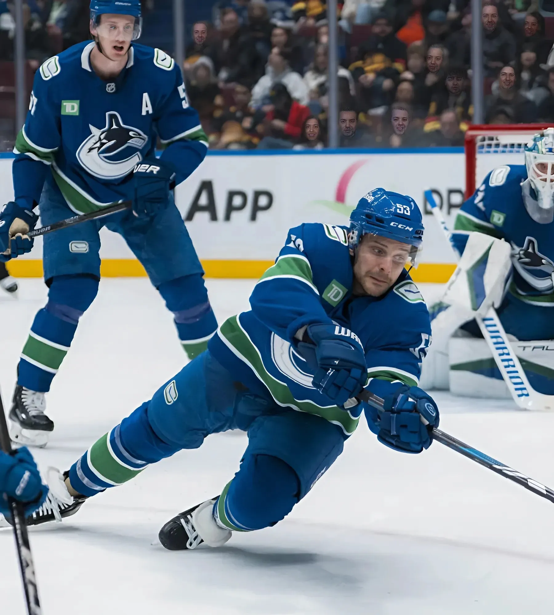 Canucks fall 3-1 to Utah HC as NHL’s western wild card race stays close